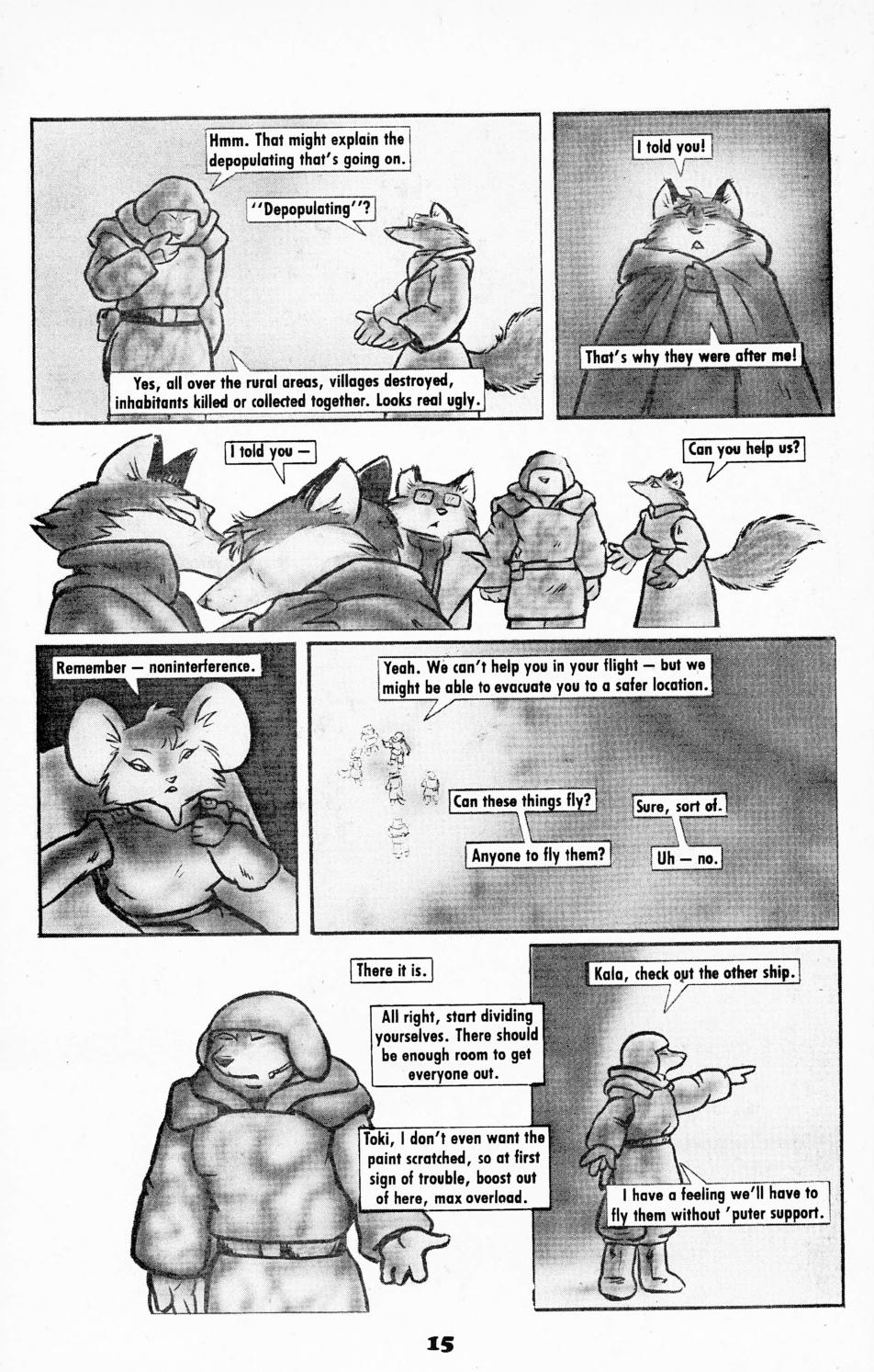 Read online Critters comic -  Issue #17 - 17
