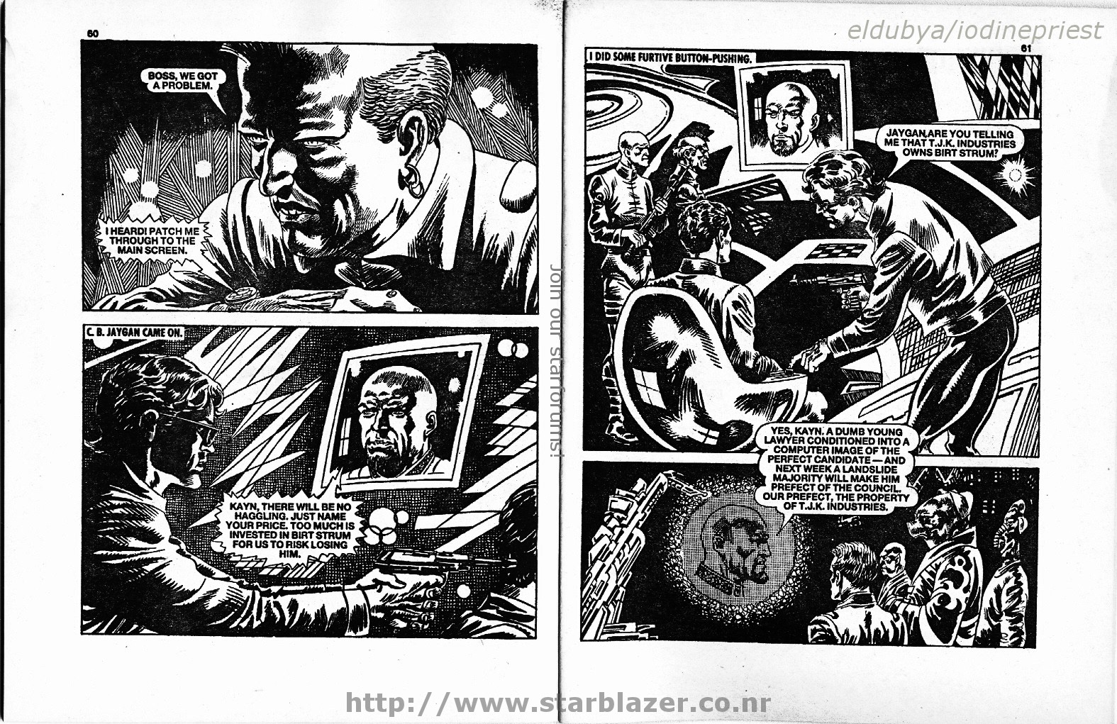 Read online Starblazer comic -  Issue #252 - 32