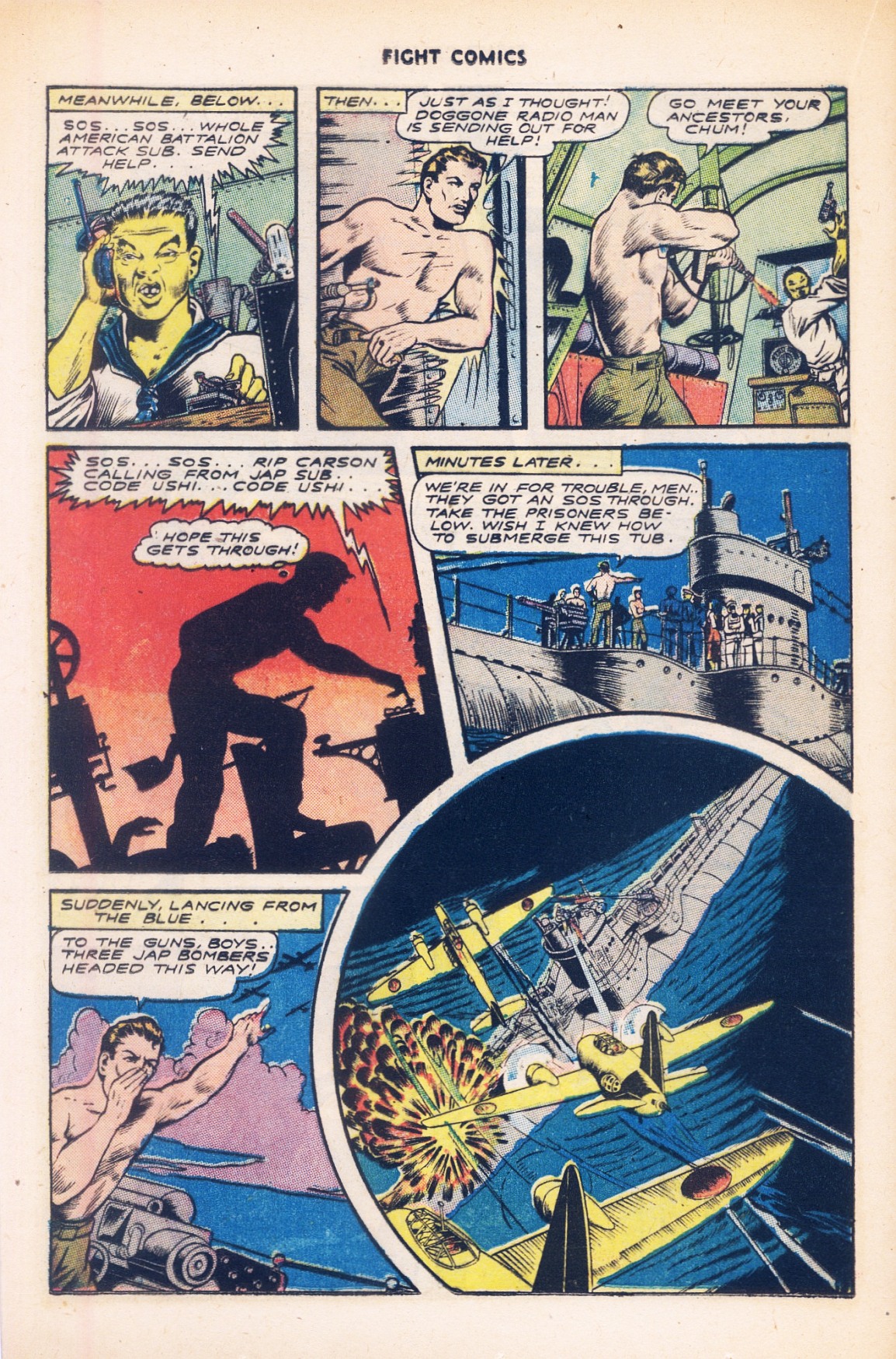 Read online Fight Comics comic -  Issue #41 - 16