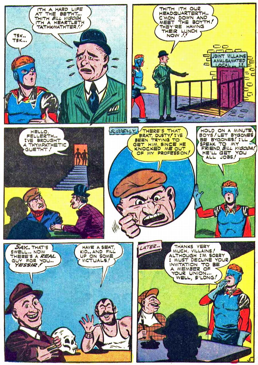 Read online Black Hood Comics comic -  Issue #10 - 48