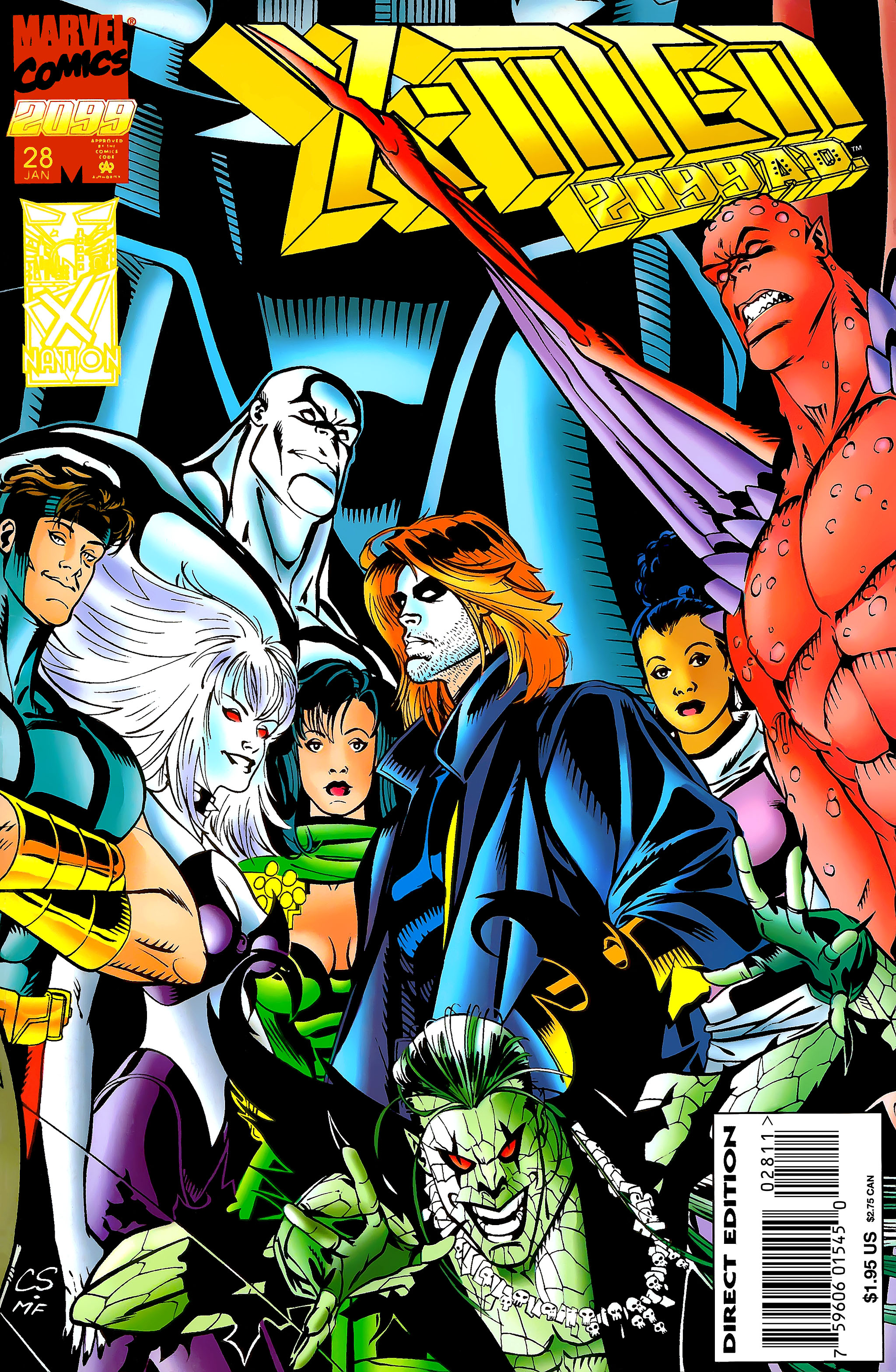 Read online X-Men 2099 comic -  Issue #28 - 1