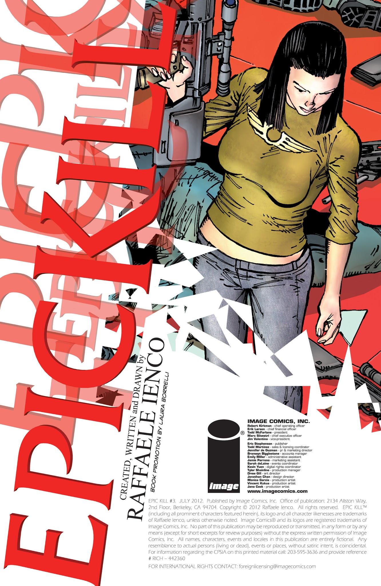 Read online Epic Kill comic -  Issue #3 - 2