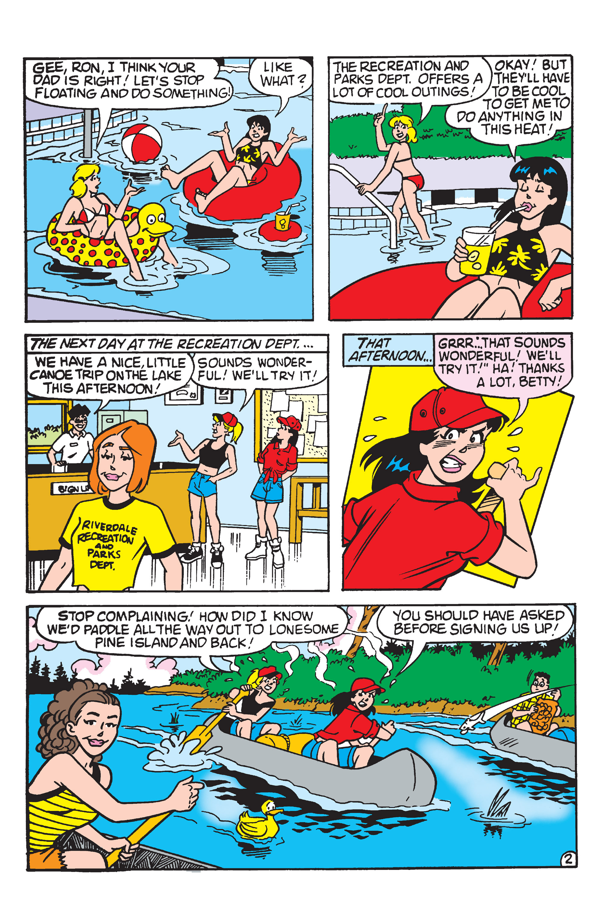 Read online B & V Friends: Pool Party comic -  Issue # TPB (Part 2) - 3
