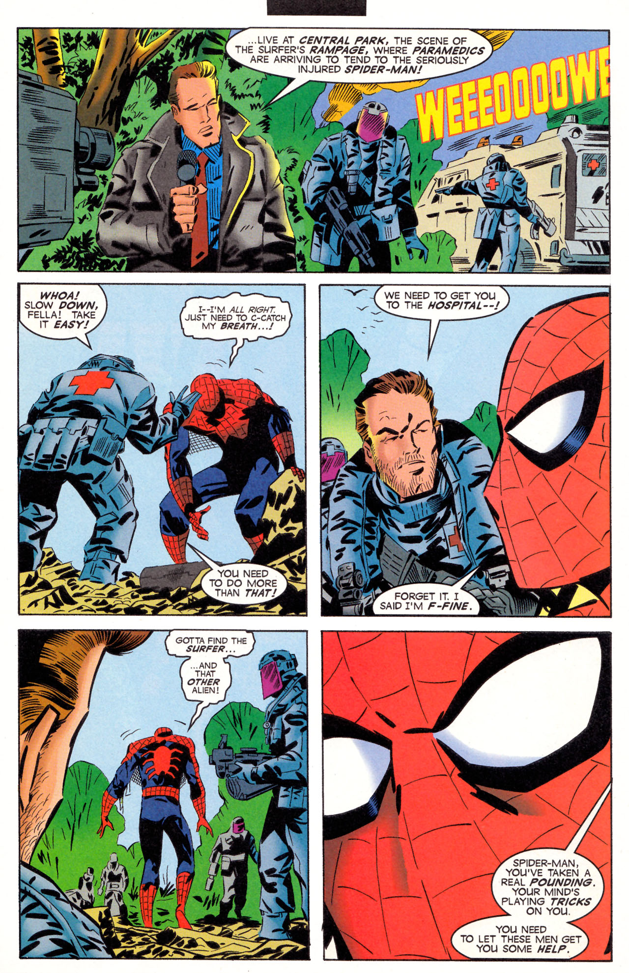 Read online Webspinners: Tales of Spider-Man comic -  Issue #5 - 8