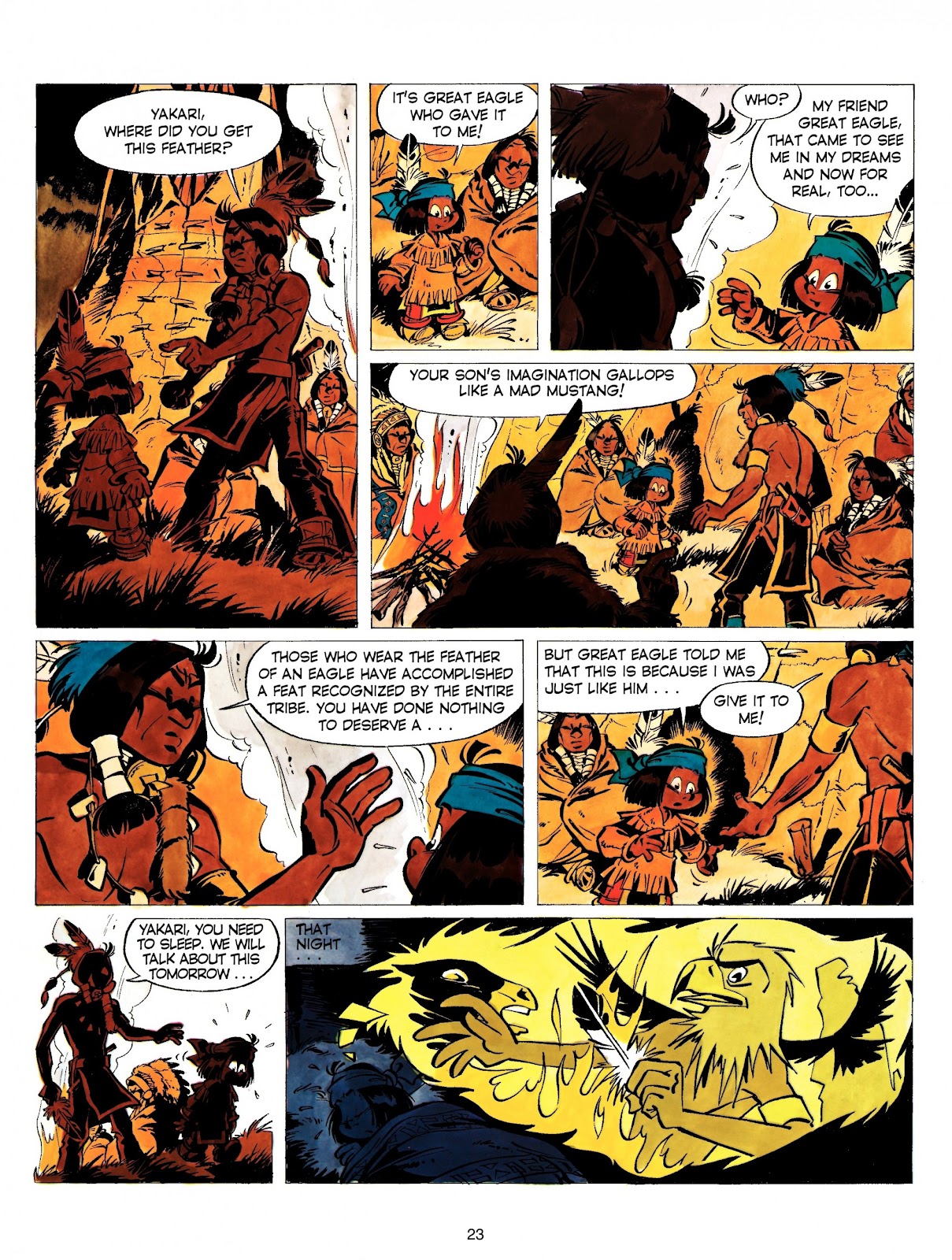 Yakari issue 1 - Page 23