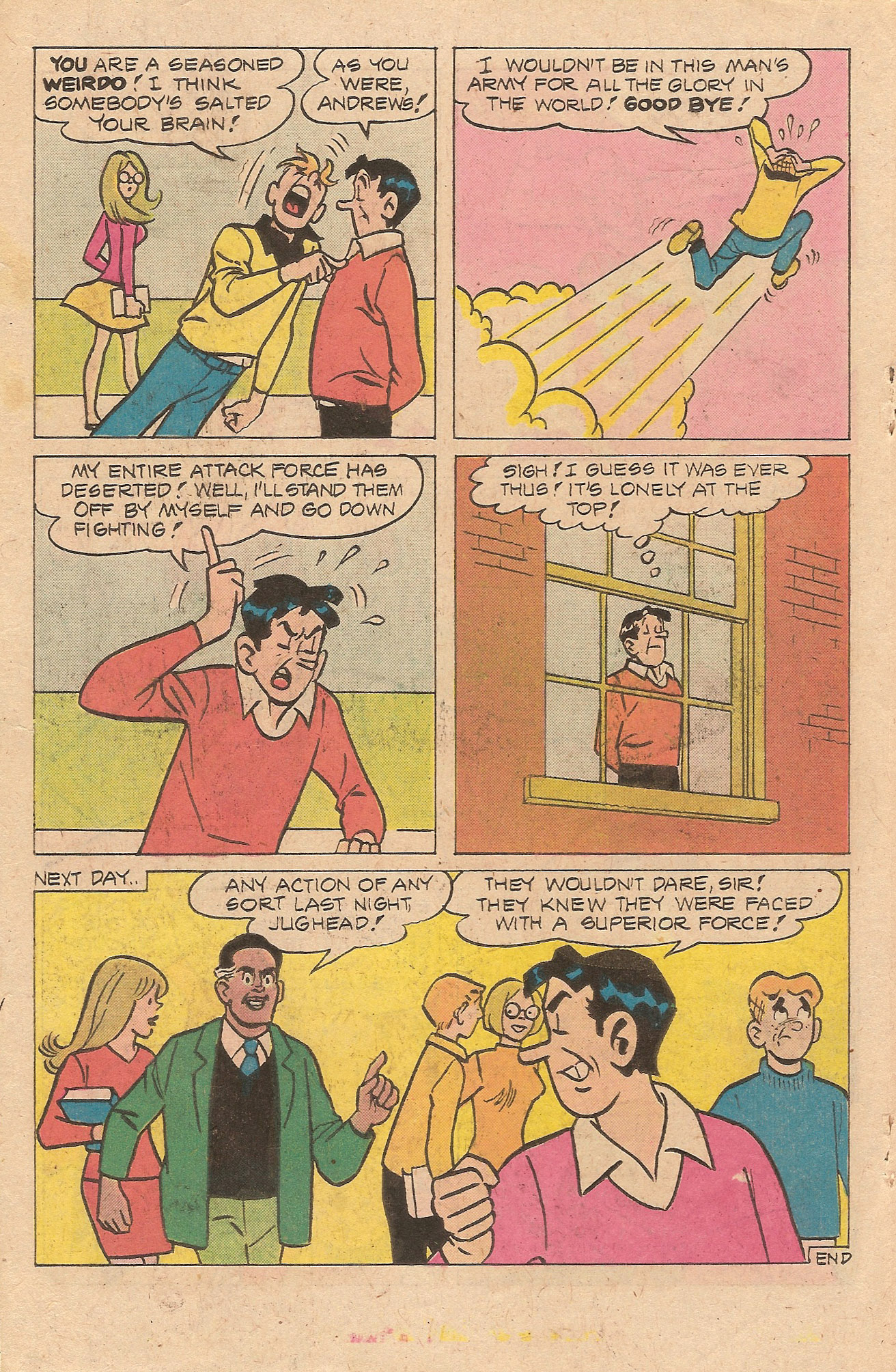 Read online Jughead (1965) comic -  Issue #261 - 18