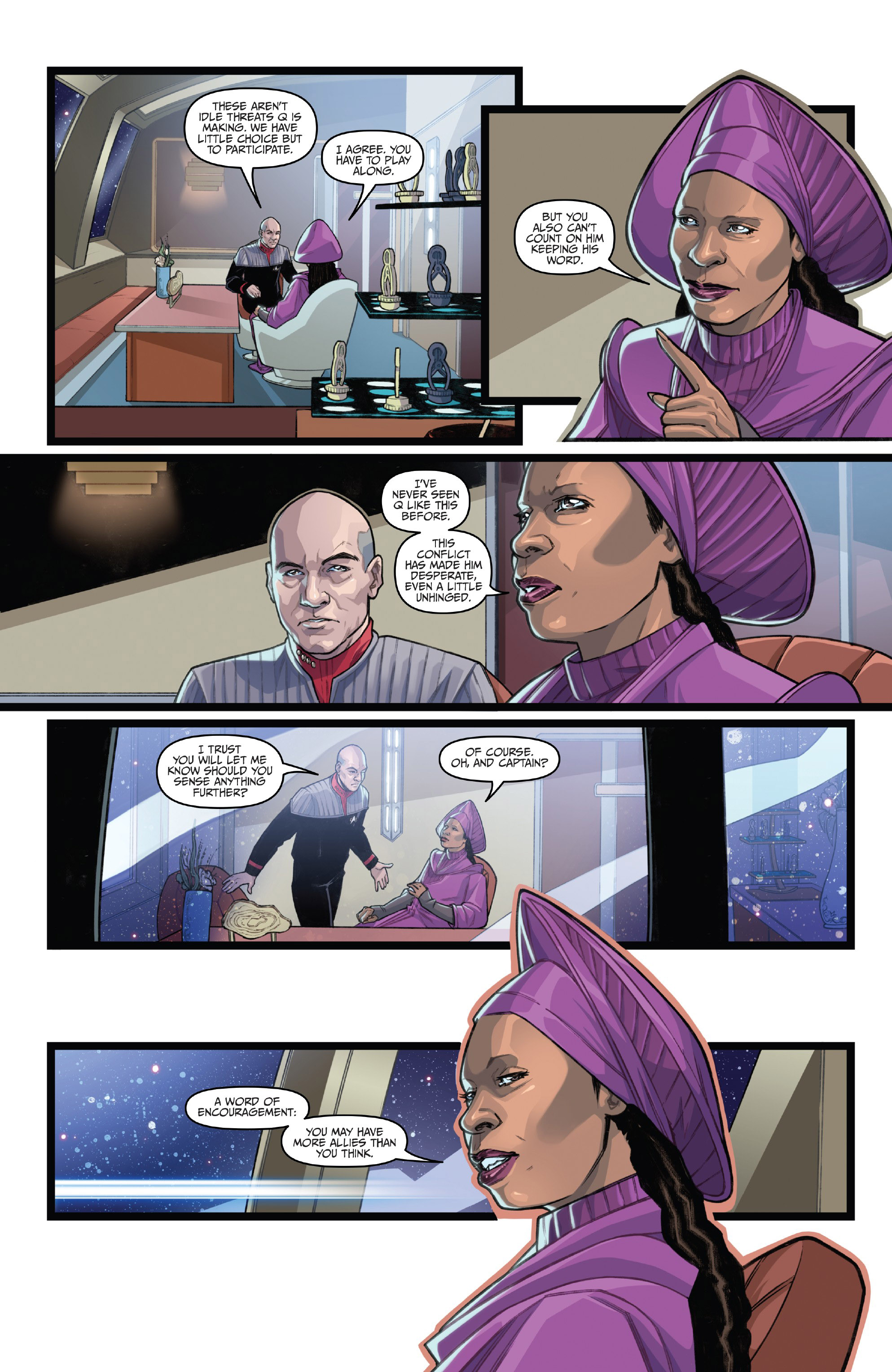 Read online Star Trek: The Q Conflict comic -  Issue #4 - 6
