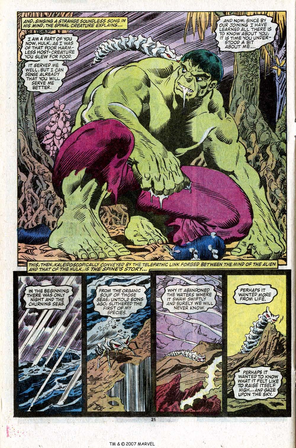 Read online The Incredible Hulk (1968) comic -  Issue # _Annual 1984 - 28