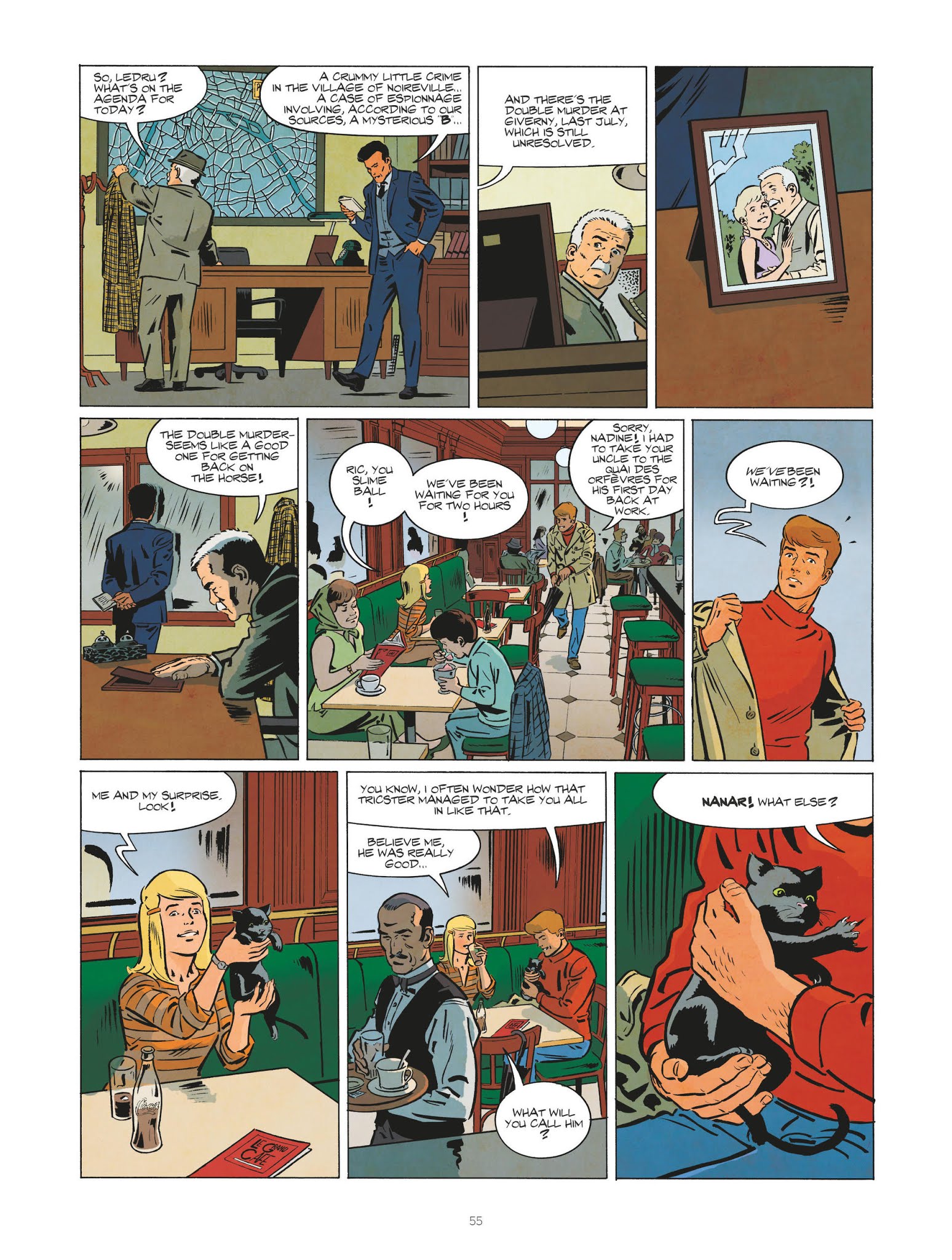 Read online The Mighty Return of Ric Hochet comic -  Issue #1 - 55