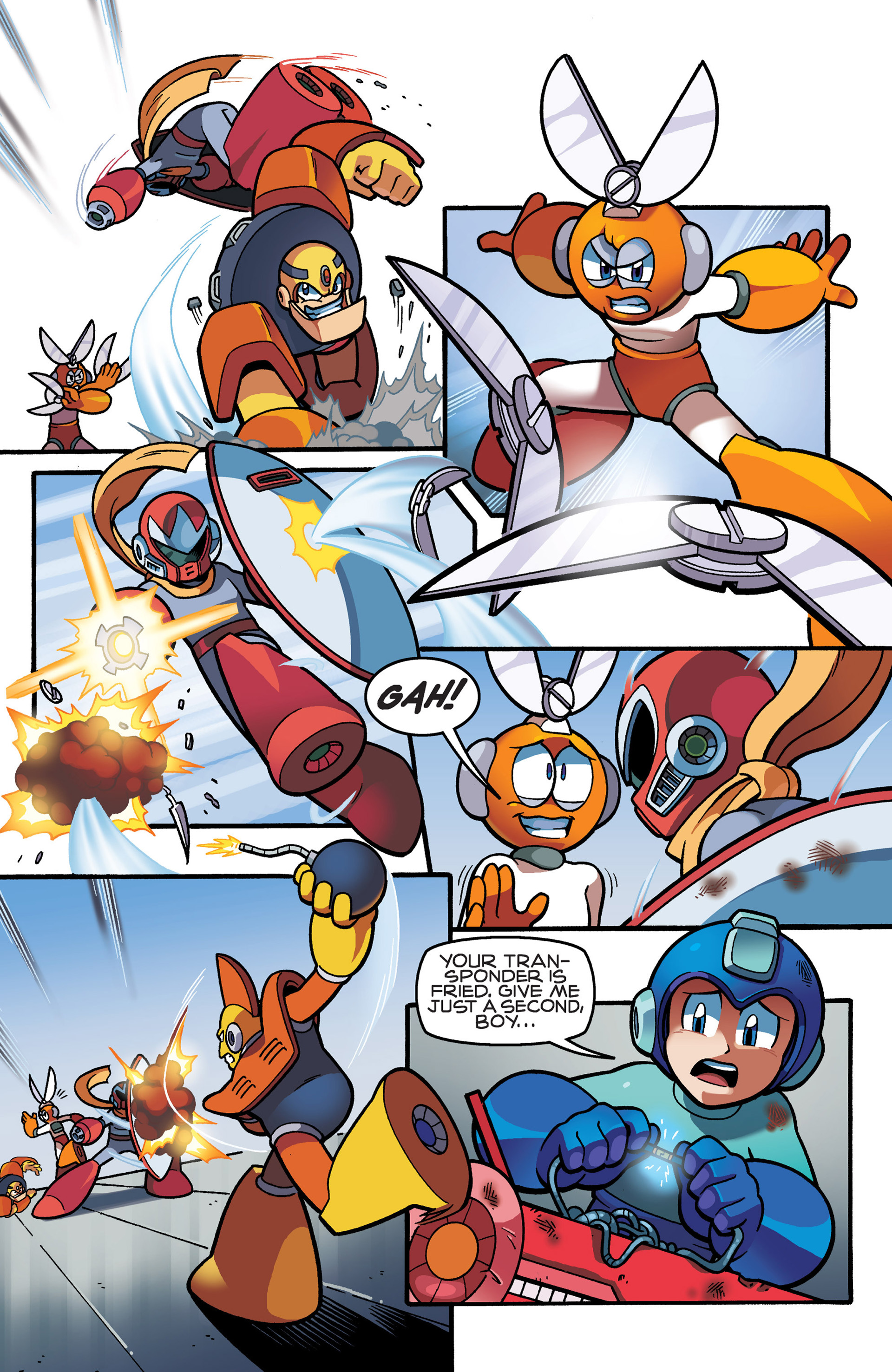 Read online Mega Man comic -  Issue #23 - 16