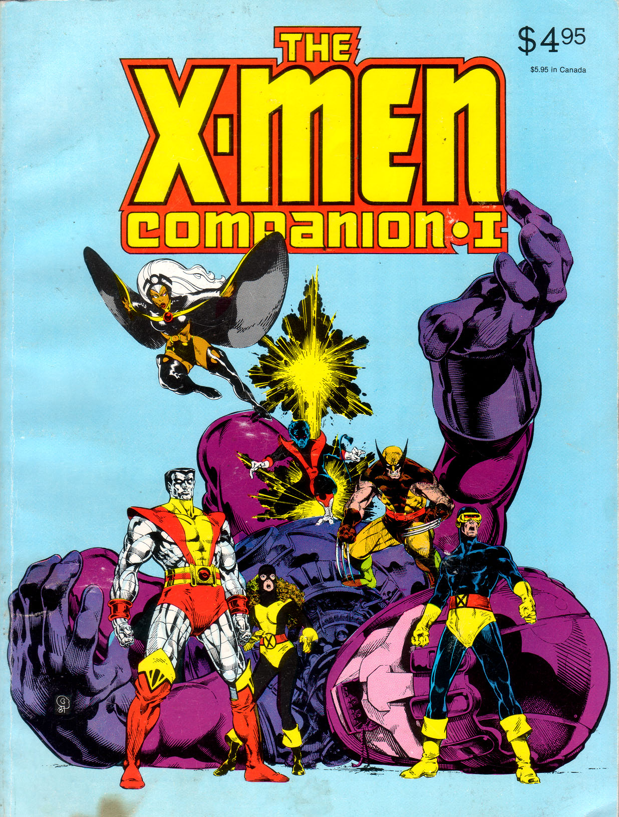 Read online The X-Men Companion comic -  Issue #1 - 1