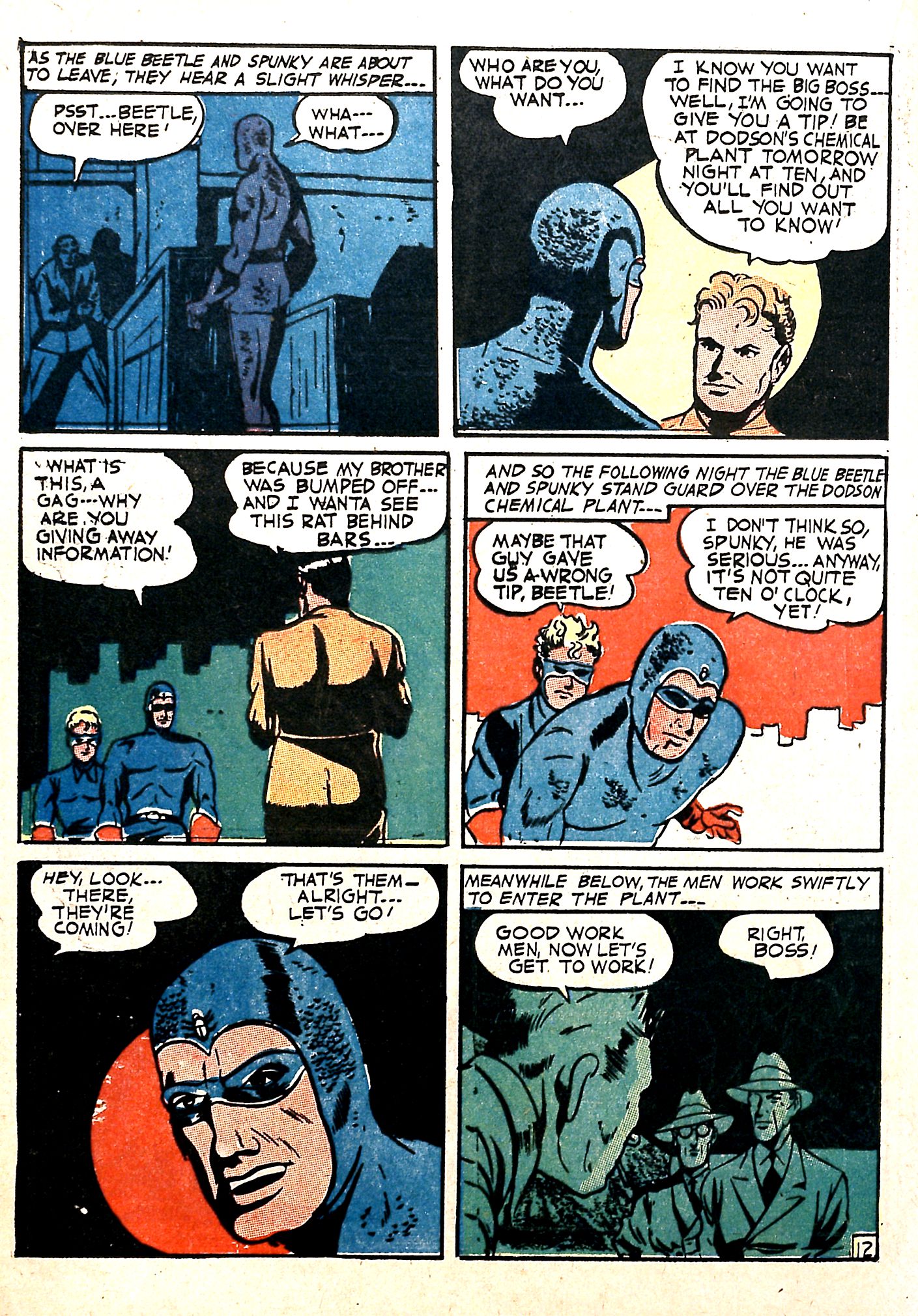 Read online The Blue Beetle comic -  Issue #18 - 30