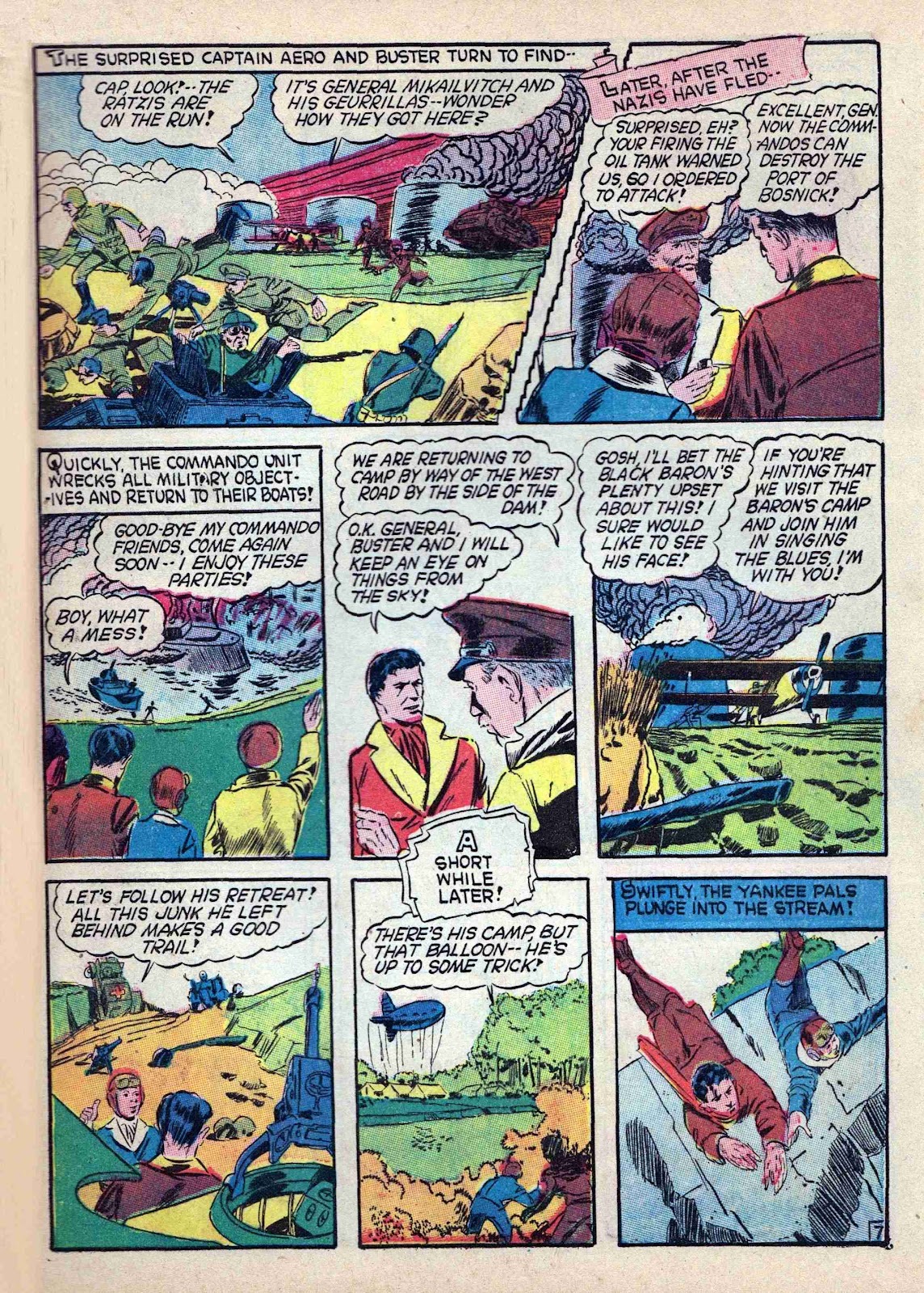 Captain Aero Comics issue 9 - Page 9