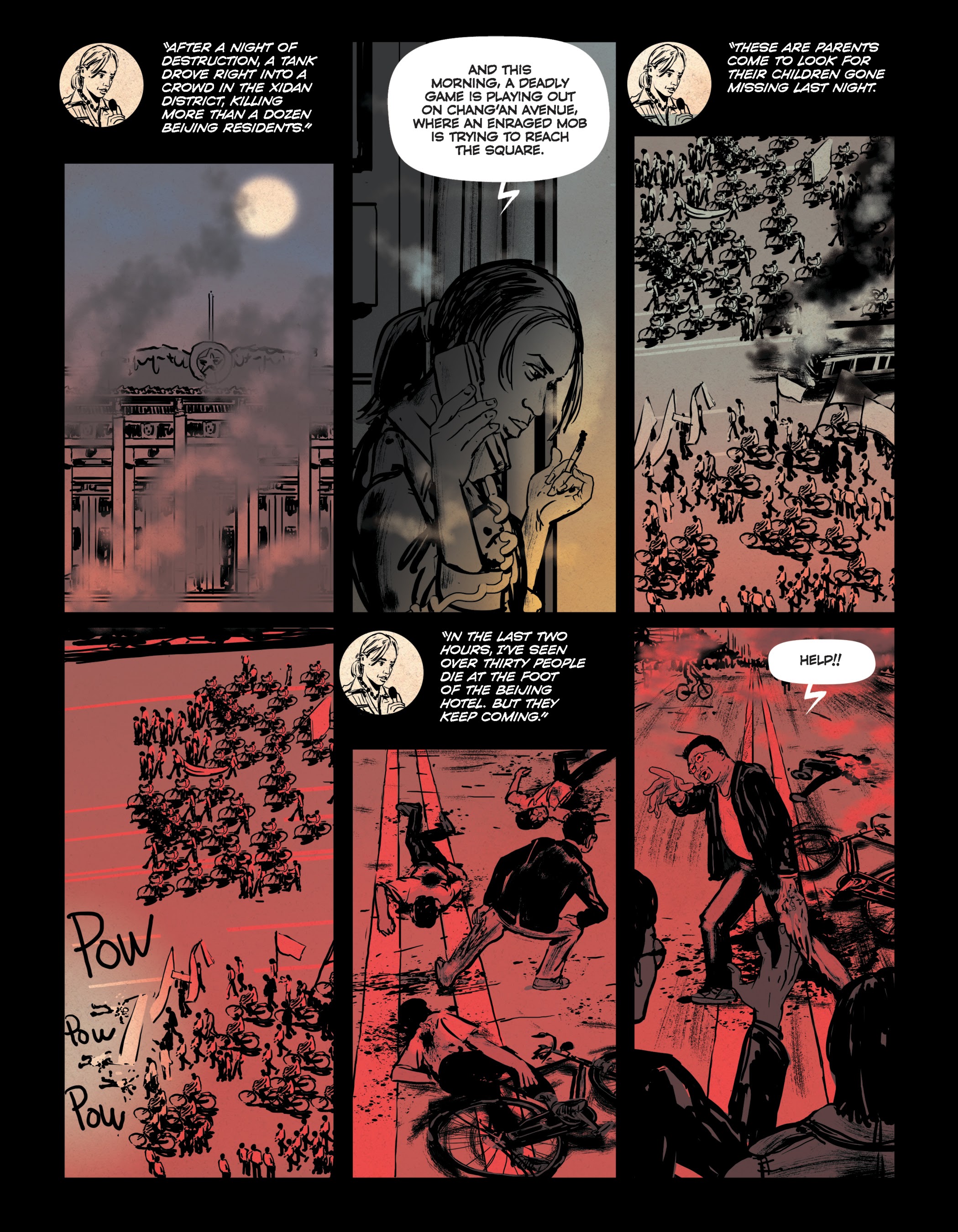 Read online Tiananmen 1989: Our Shattered Hopes comic -  Issue # TPB - 95