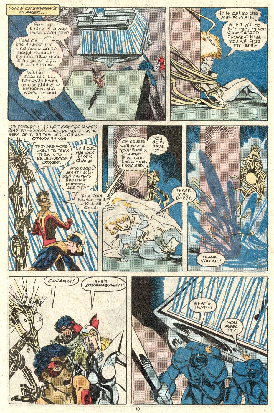 Read online The New Mutants comic -  Issue #70 - 9