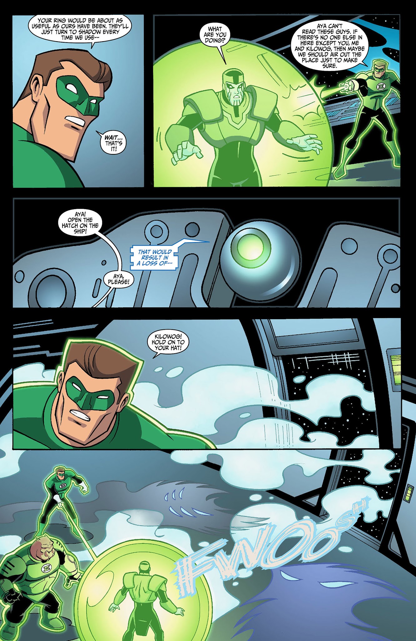 Read online Green Lantern: The Animated Series comic -  Issue #1 - 16