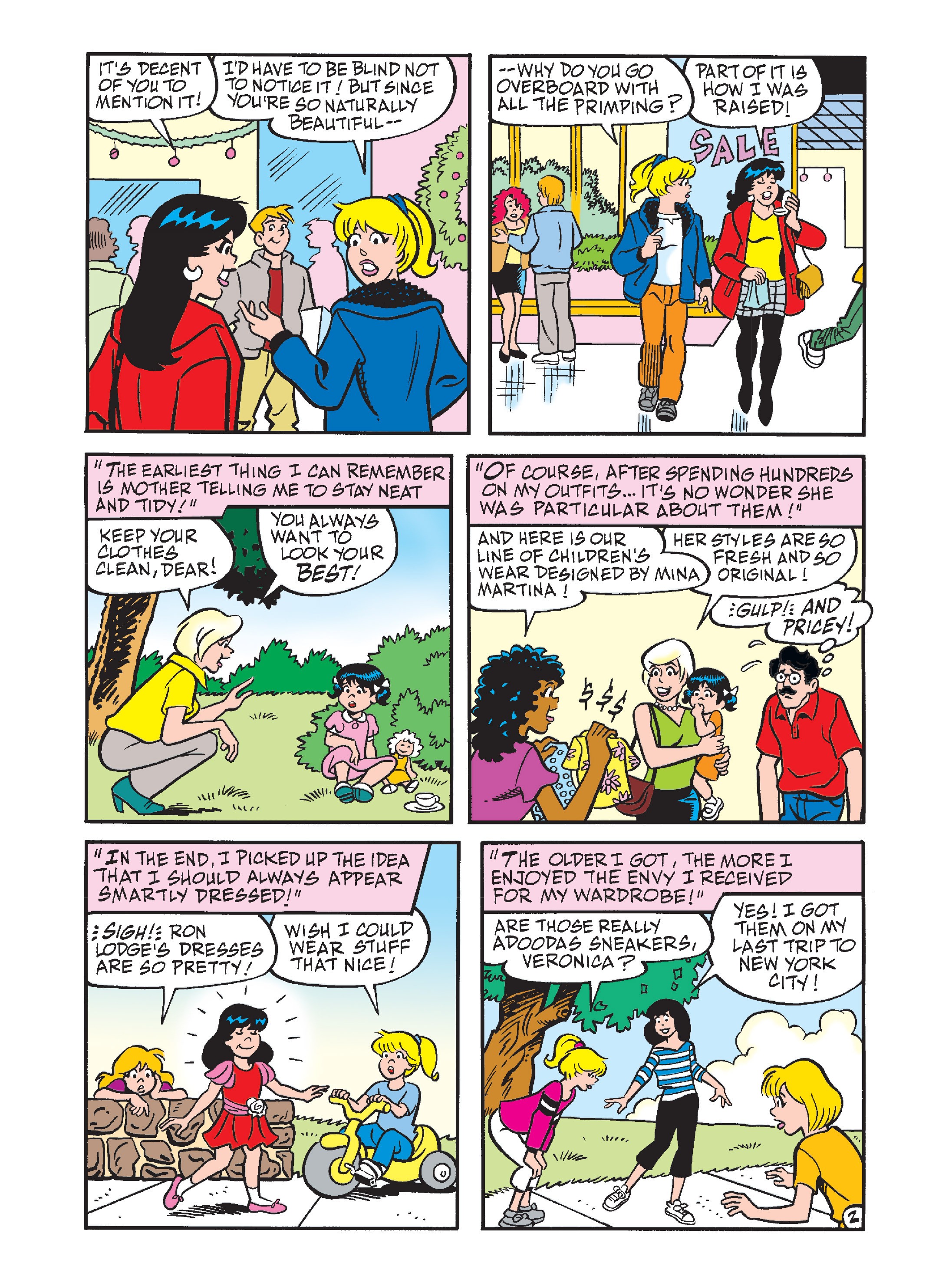 Read online Betty & Veronica Friends Double Digest comic -  Issue #241 - 139
