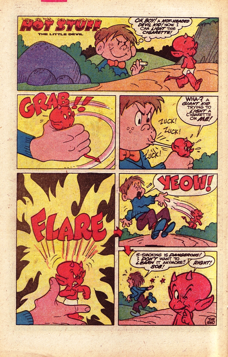 Read online Hot Stuff, the Little Devil comic -  Issue #155 - 10