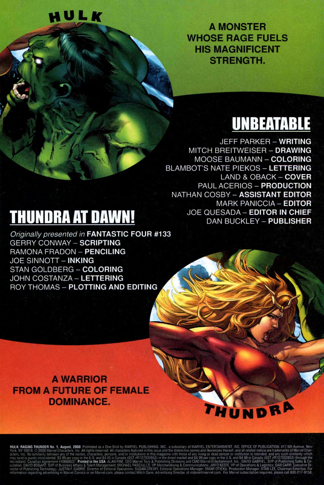 Hulk: Raging Thunder issue Full - Page 2