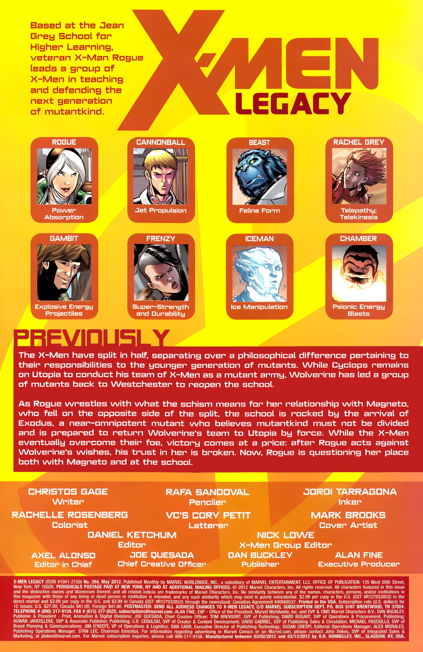 Read online X-Men Legacy (2008) comic -  Issue #264 - 2