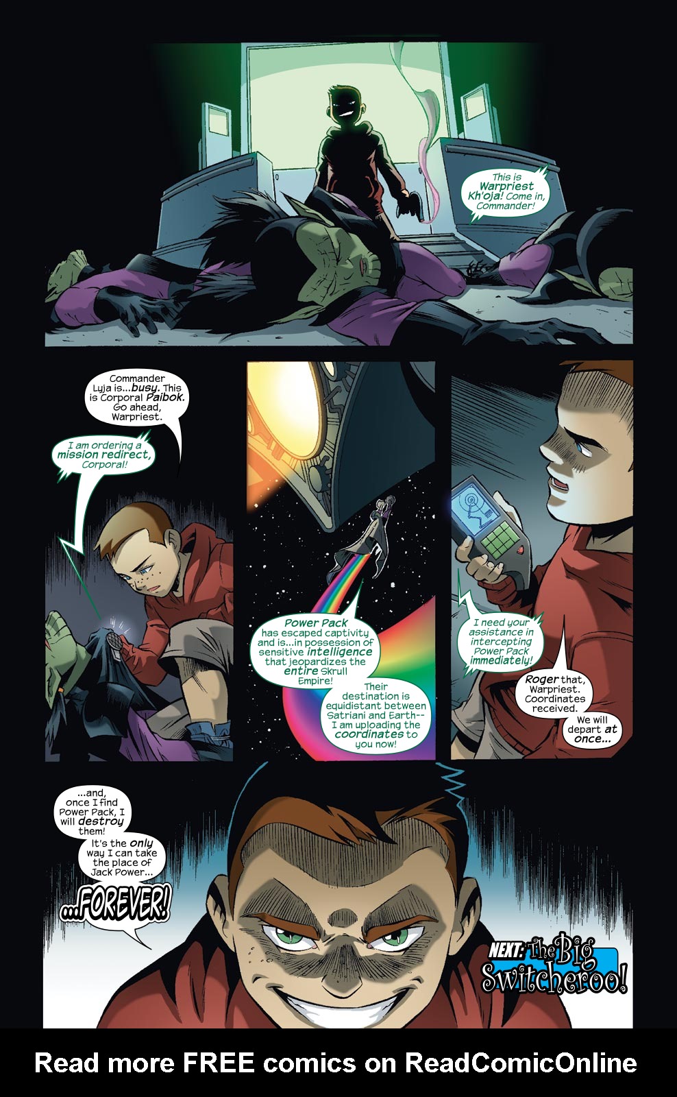 Read online Skrulls vs. Power Pack comic -  Issue #3 - 22