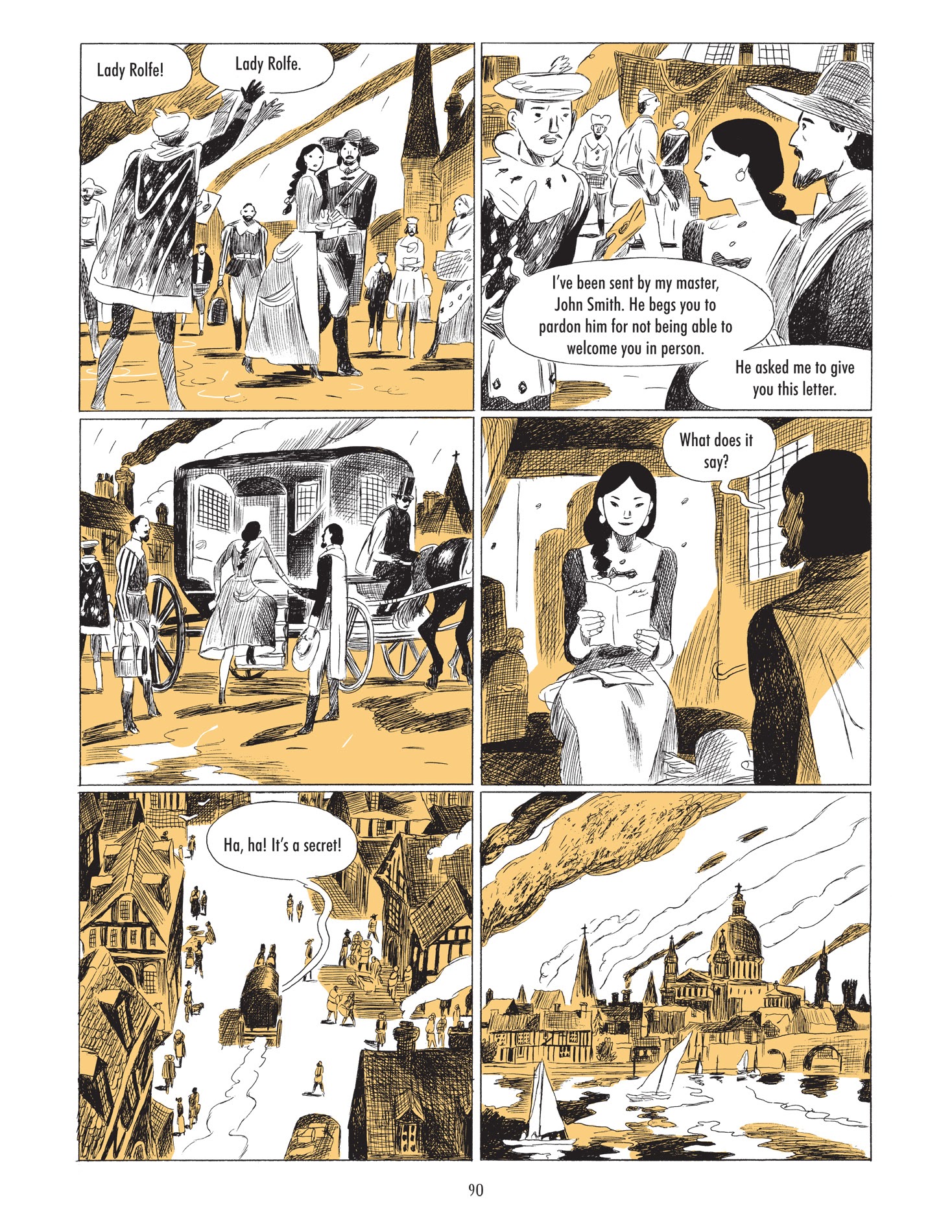 Read online Pocahontas: Princess of the New World comic -  Issue # TPB - 91