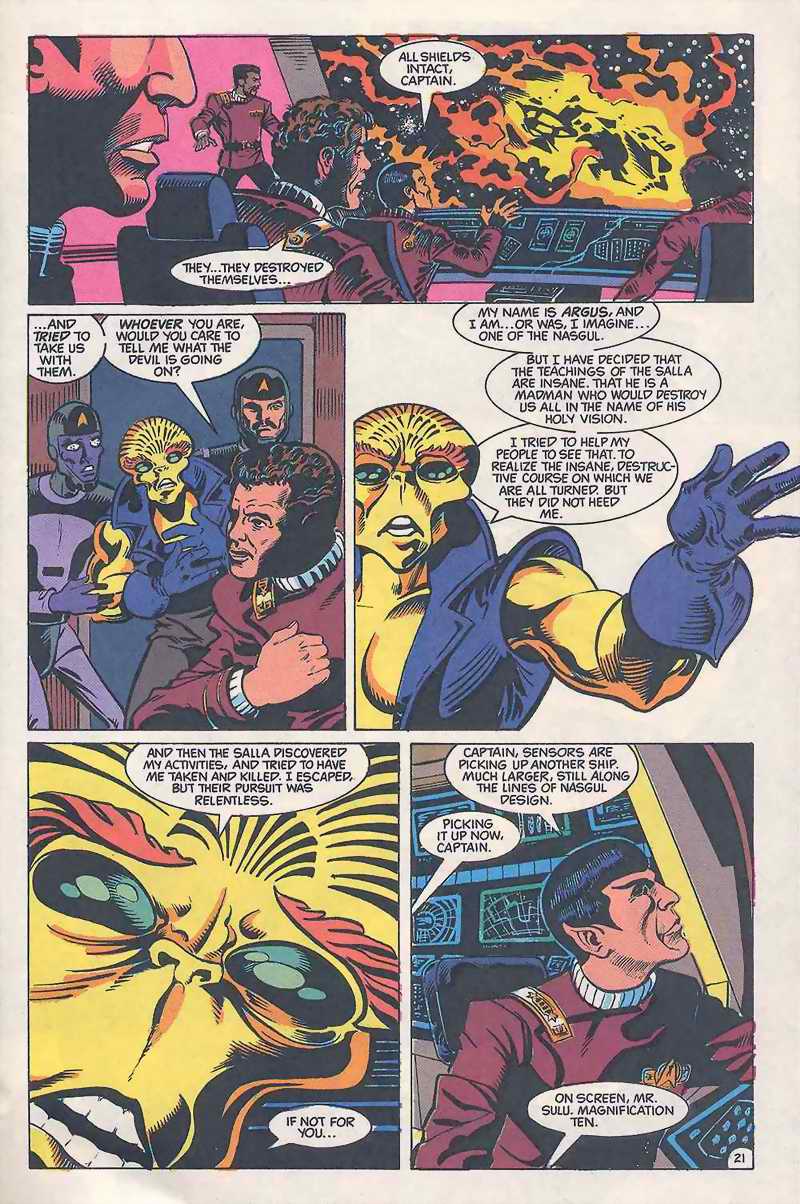 Read online Star Trek (1989) comic -  Issue #1 - 21