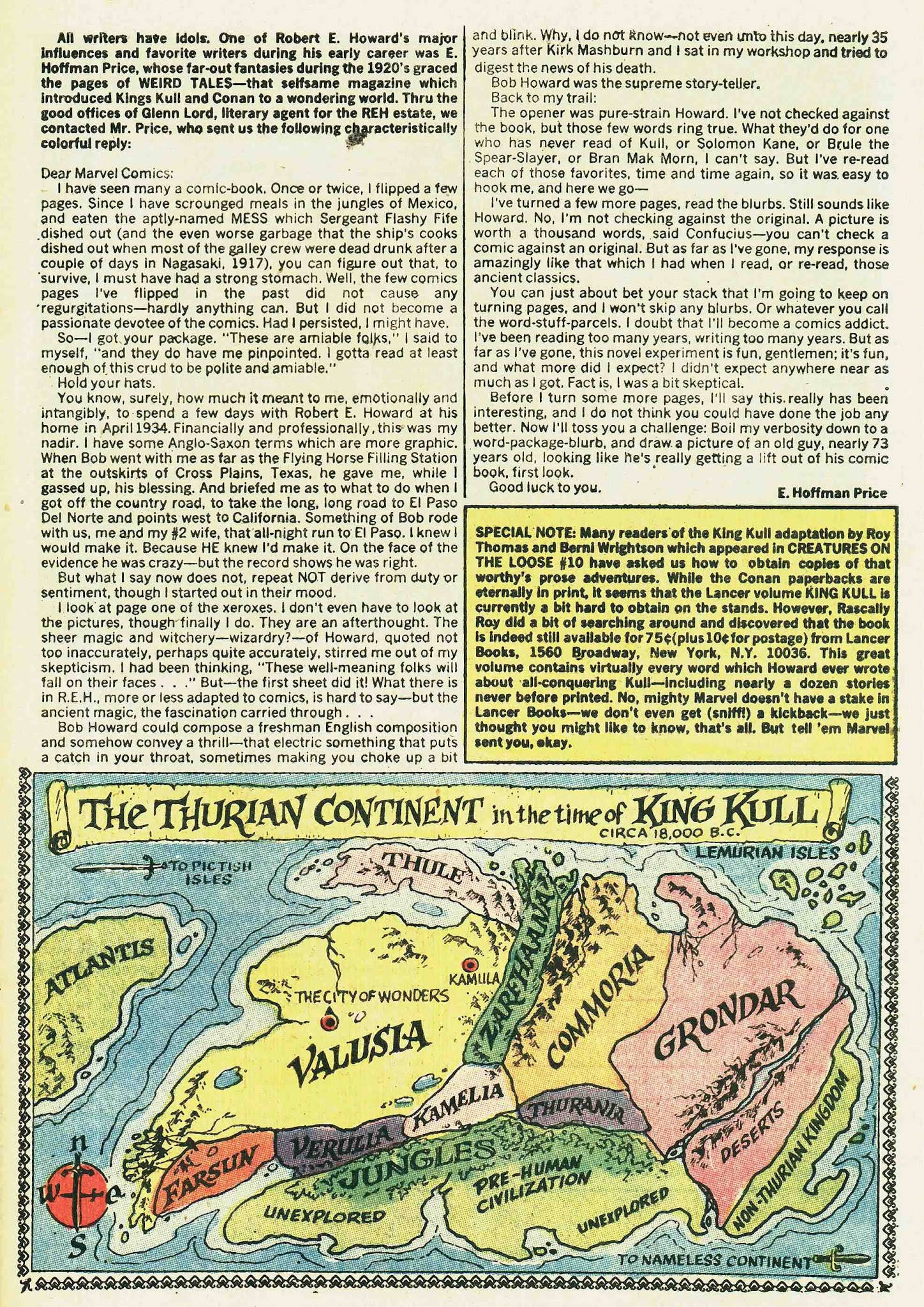 Read online Kull, the Conqueror (1971) comic -  Issue #2 - 23