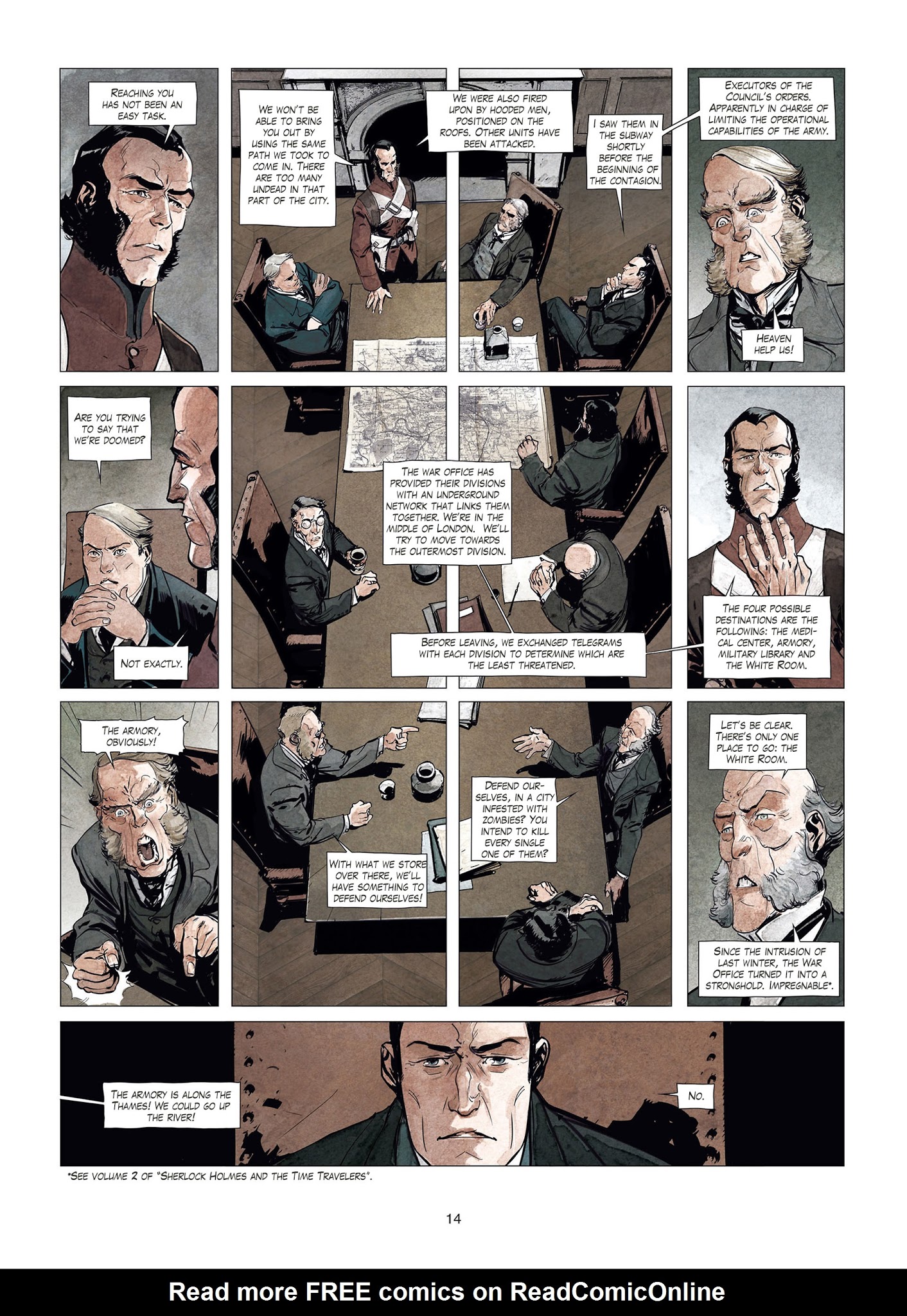 Read online Sherlock Holmes Society comic -  Issue #4 - 14