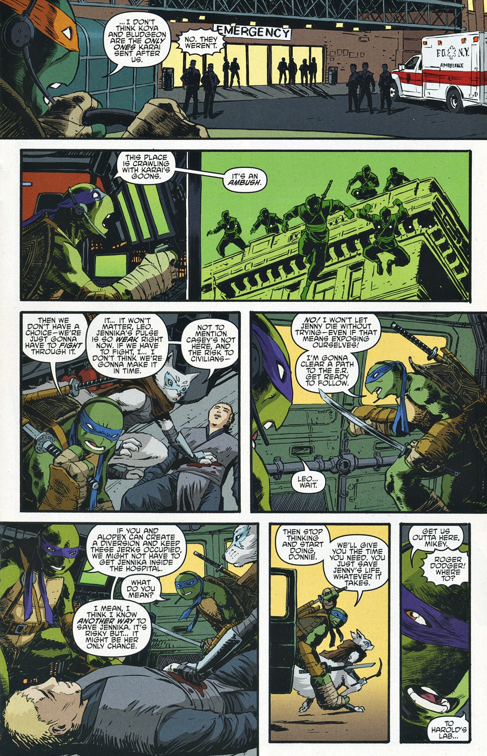 Read online Free Comic Book Day 2019 comic -  Issue # TMNT - 9