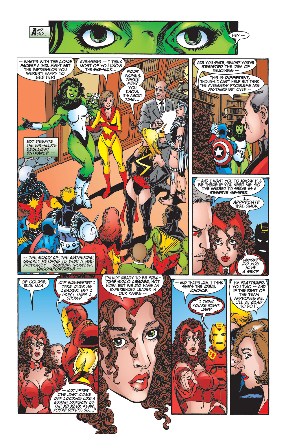 Read online Avengers (1998) comic -  Issue #27 - 21