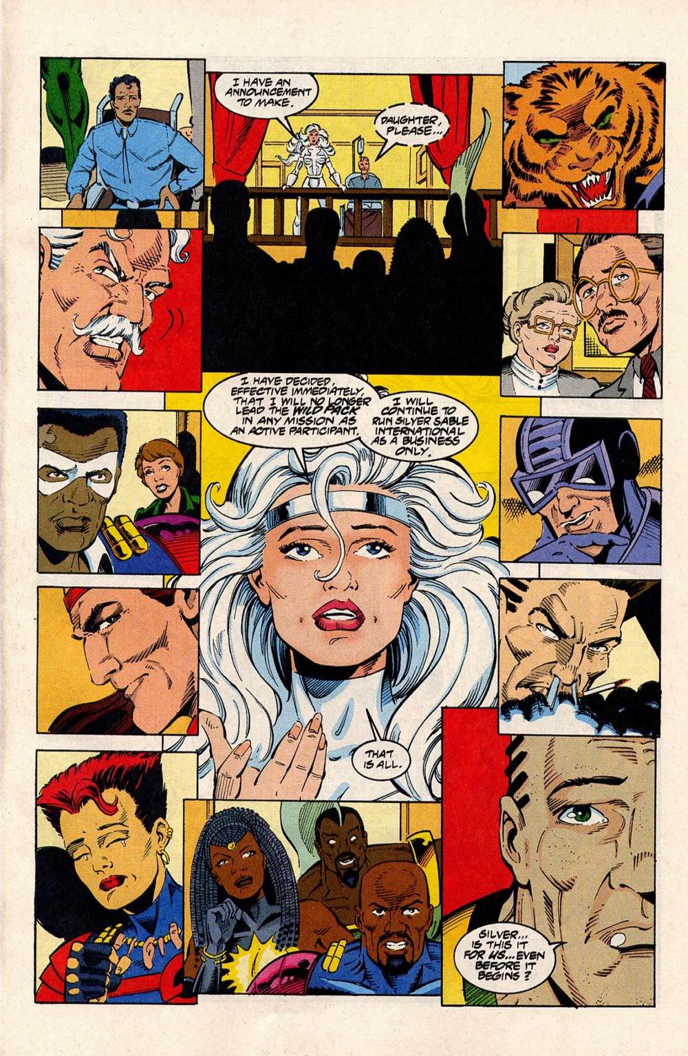 Read online Silver Sable and the Wild Pack comic -  Issue #33 - 22