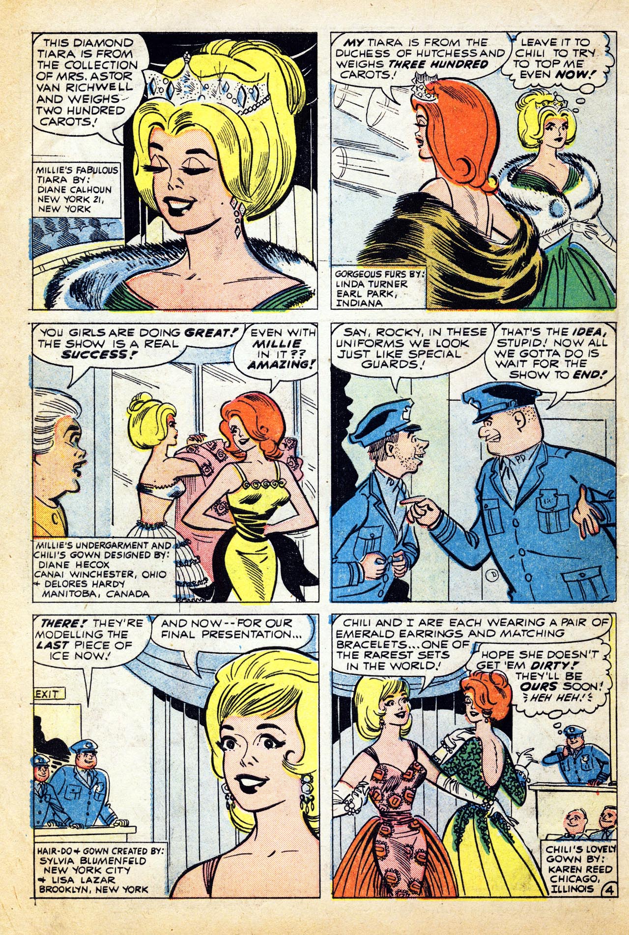 Read online Millie the Model comic -  Issue #112 - 6