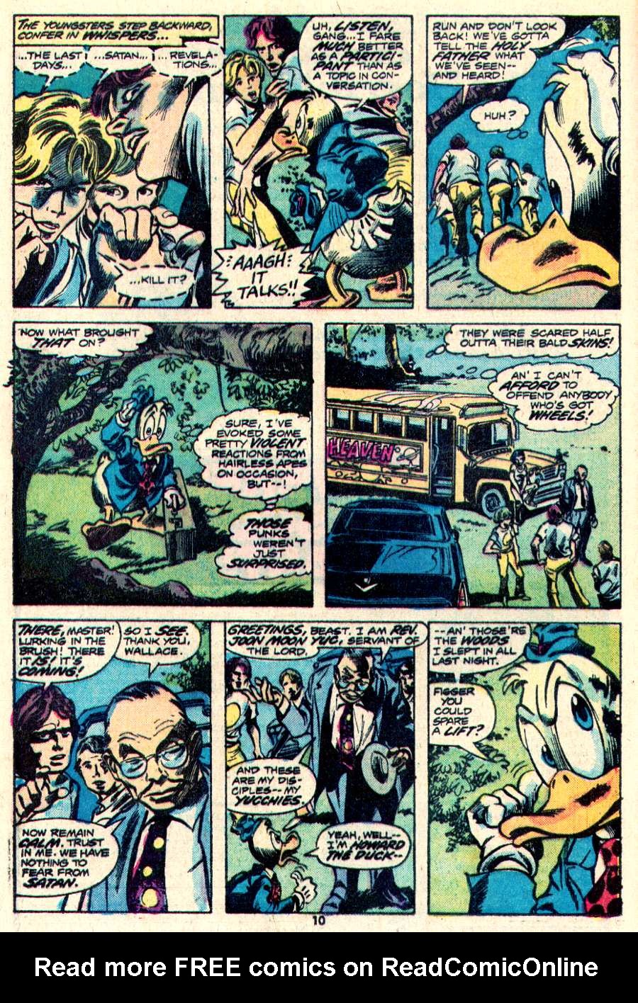 Read online Howard the Duck (1976) comic -  Issue #6 - 7