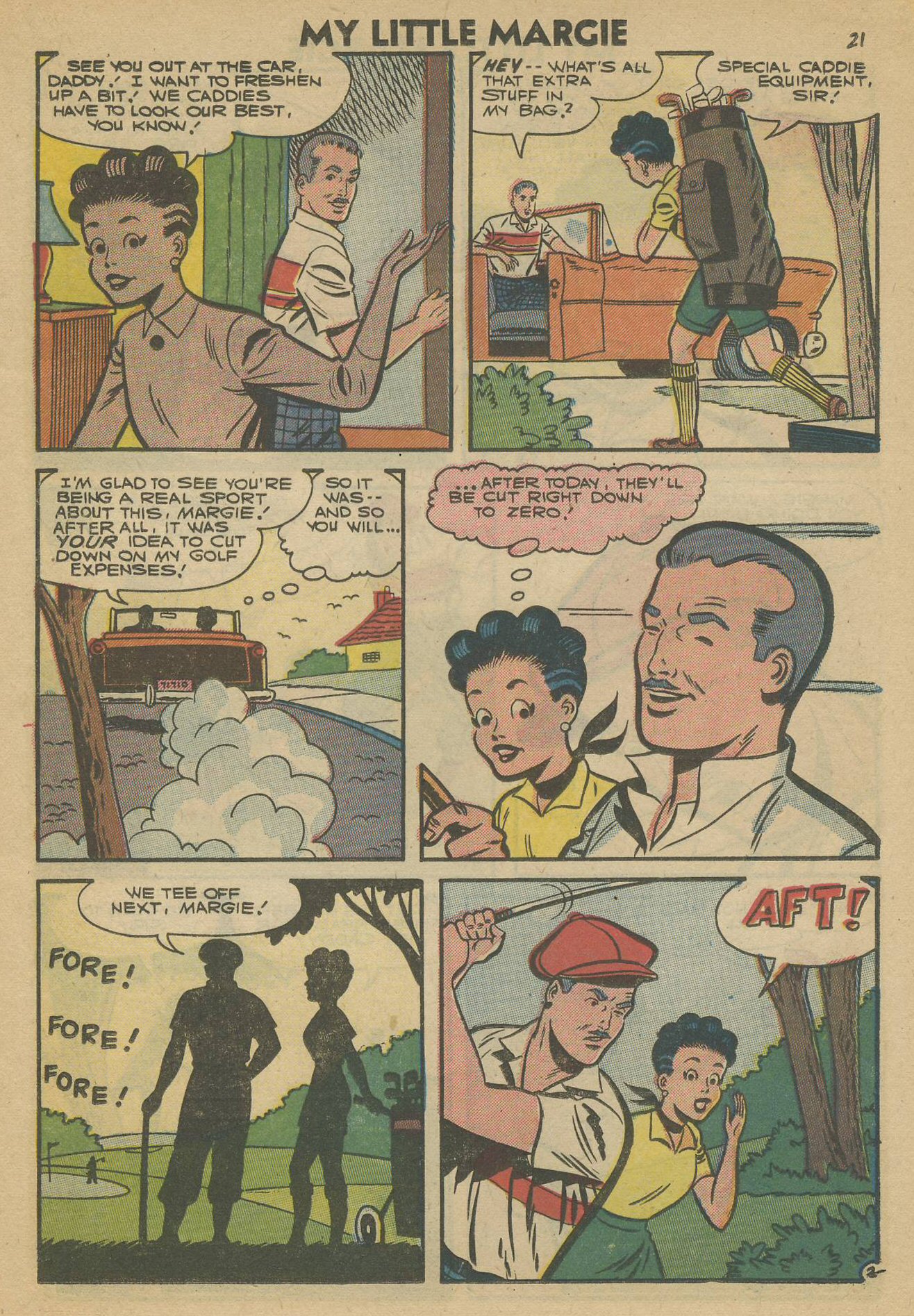 Read online My Little Margie (1954) comic -  Issue #16 - 23