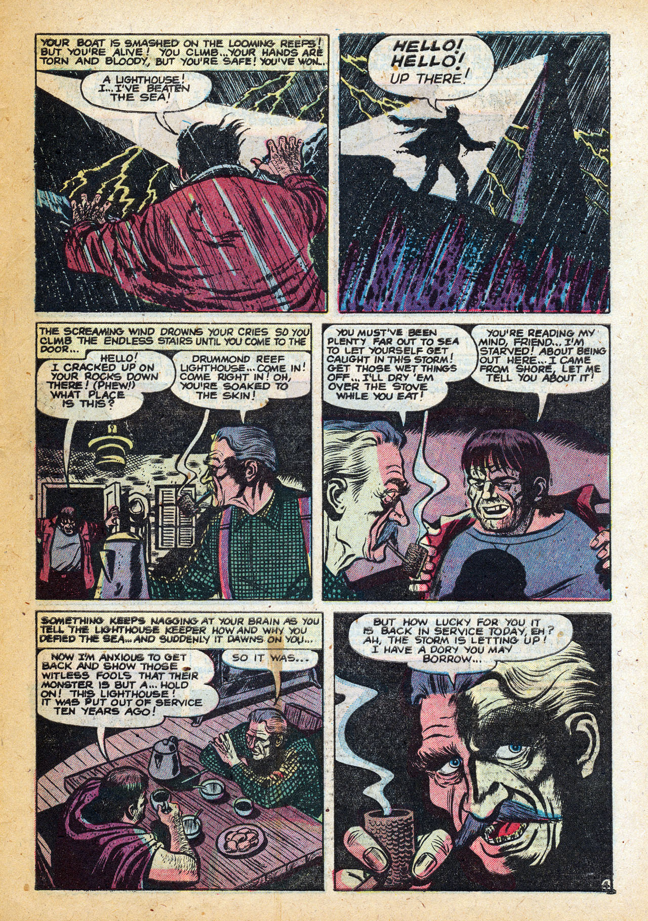 Read online Mystic (1951) comic -  Issue #8 - 31
