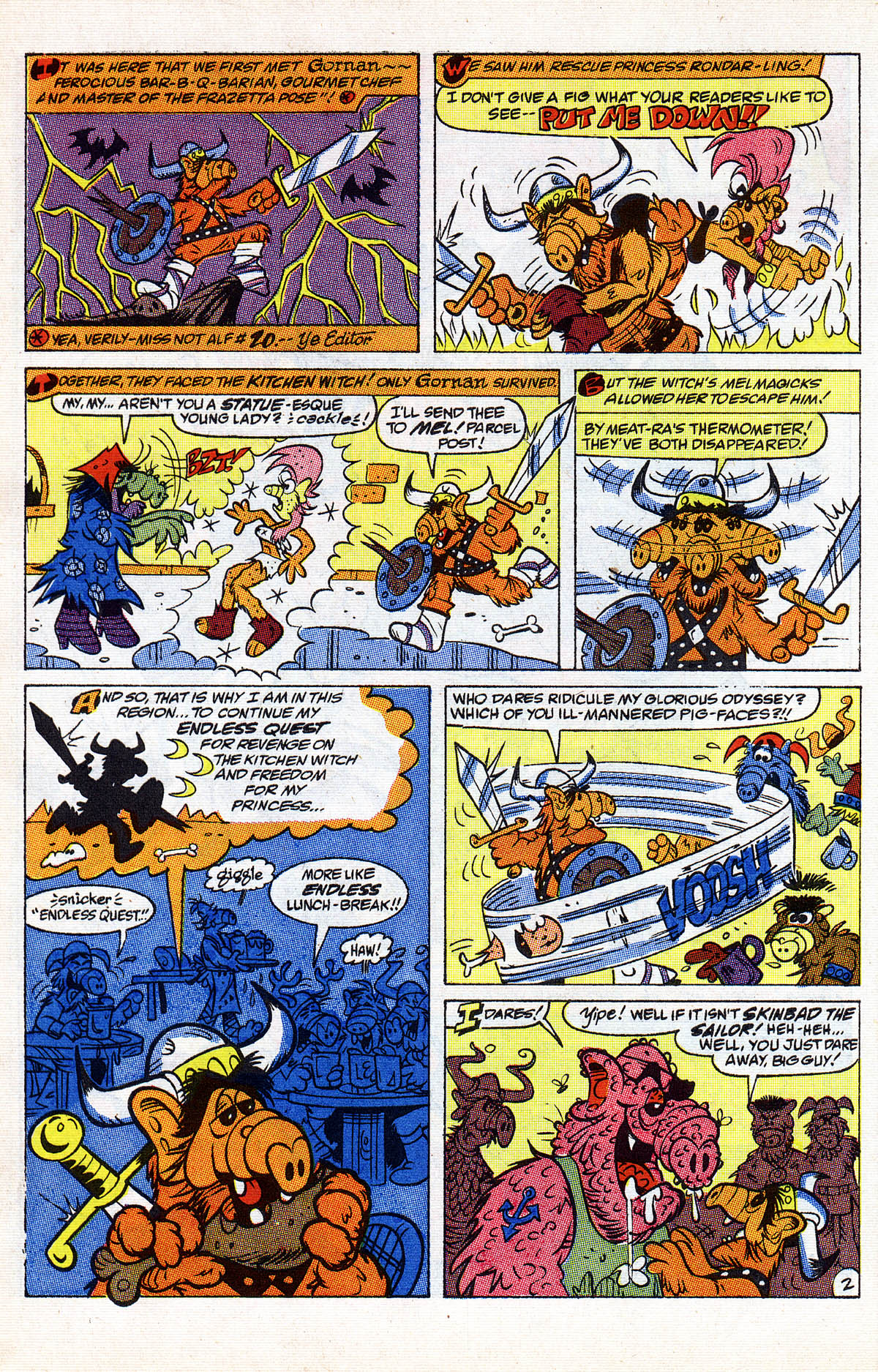 Read online ALF Holiday Special comic -  Issue #2 - 27