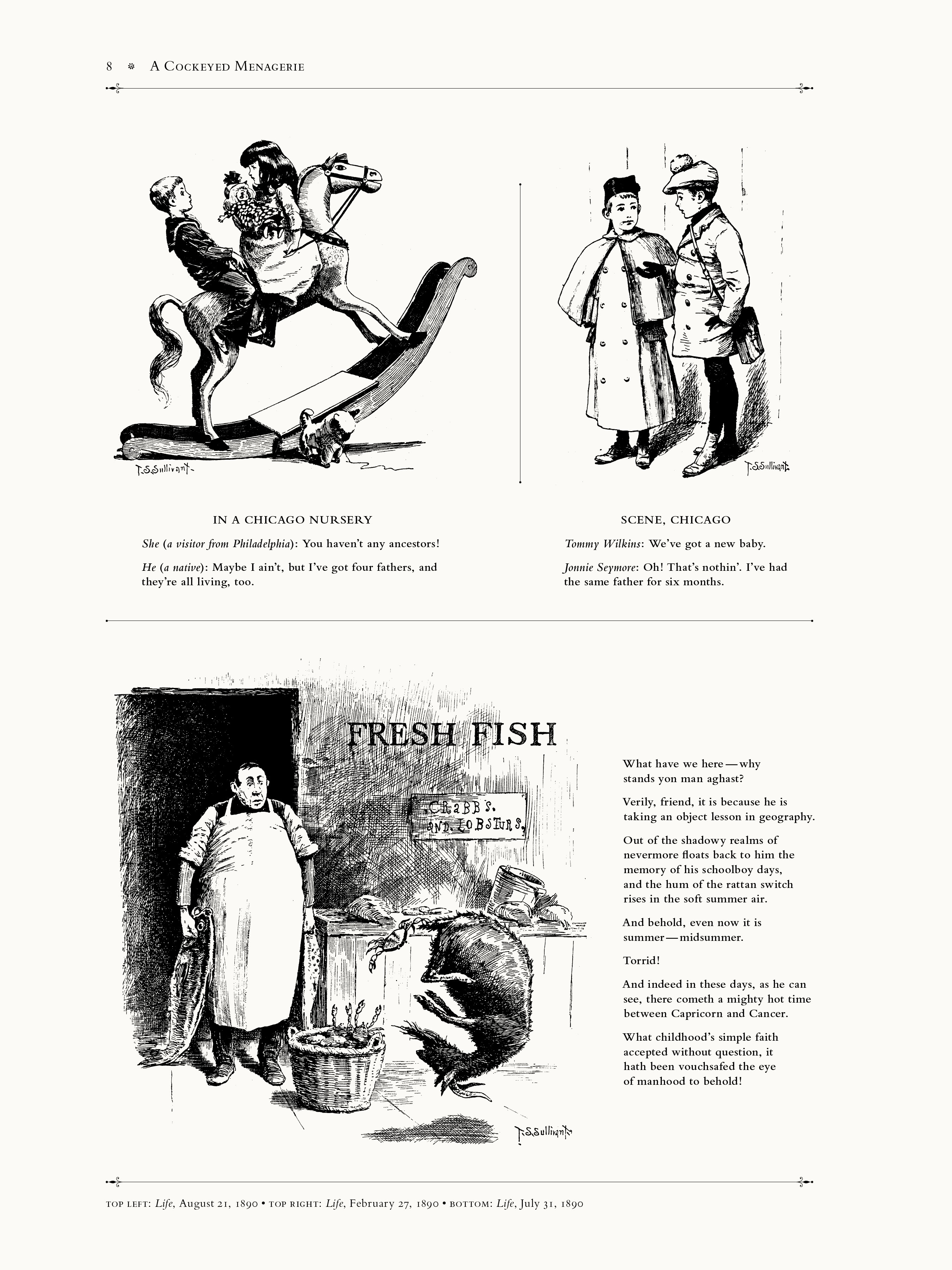 Read online A Cockeyed Menagerie: The Drawings of T.S. Sullivant comic -  Issue # TPB (Part 1) - 31