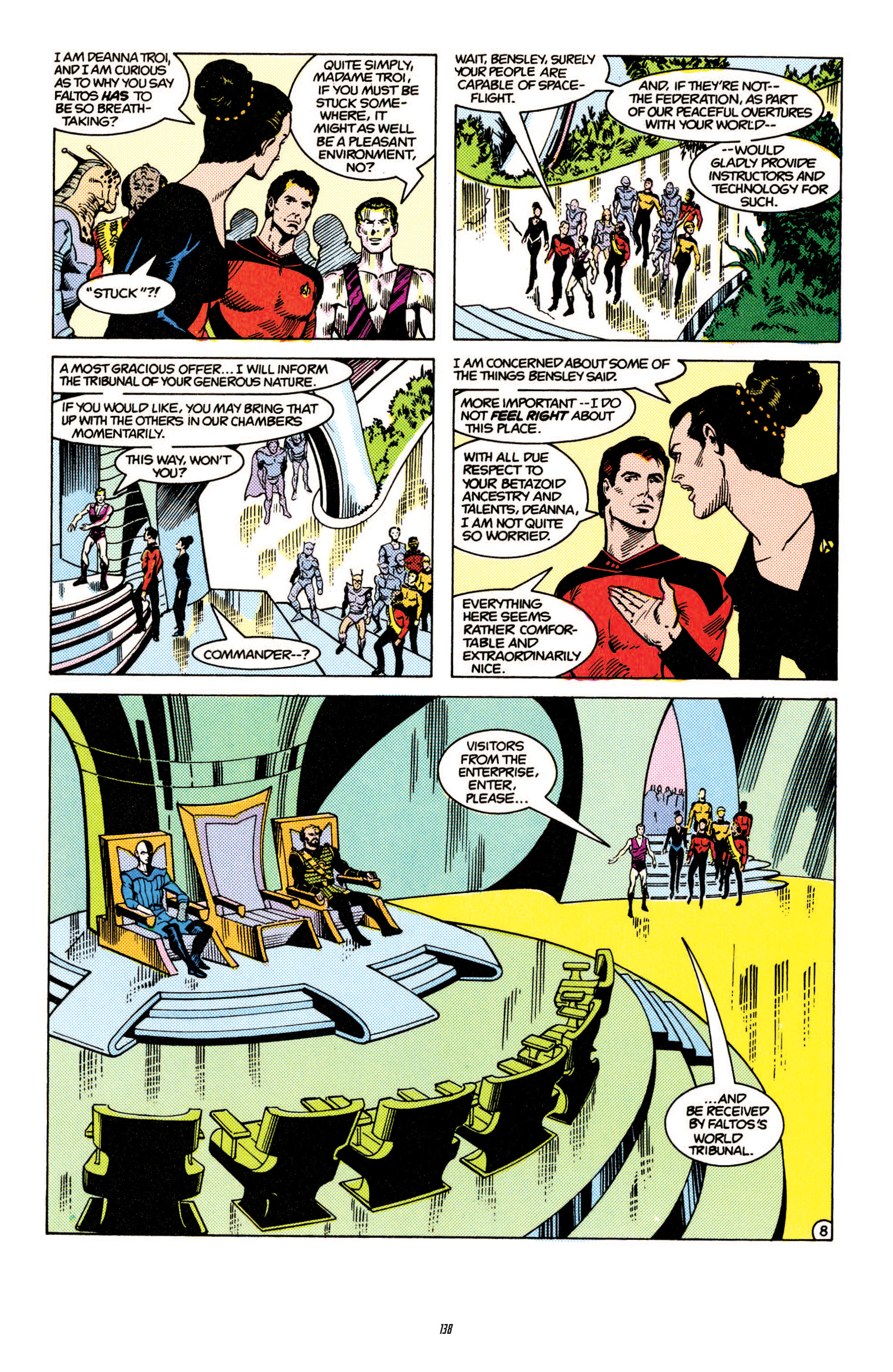 Read online Star Trek Classics comic -  Issue #4 - 137