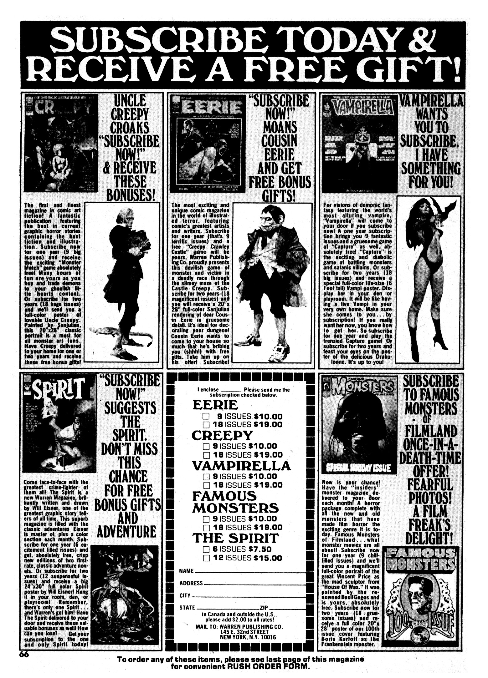 Read online Vampirella (1969) comic -  Issue #49 - 66