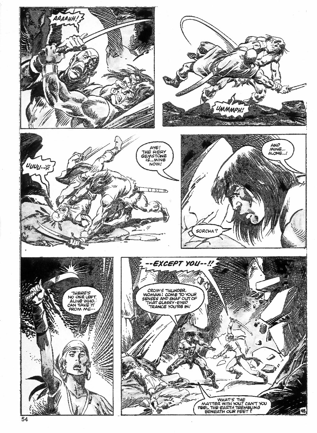 Read online The Savage Sword Of Conan comic -  Issue #98 - 54