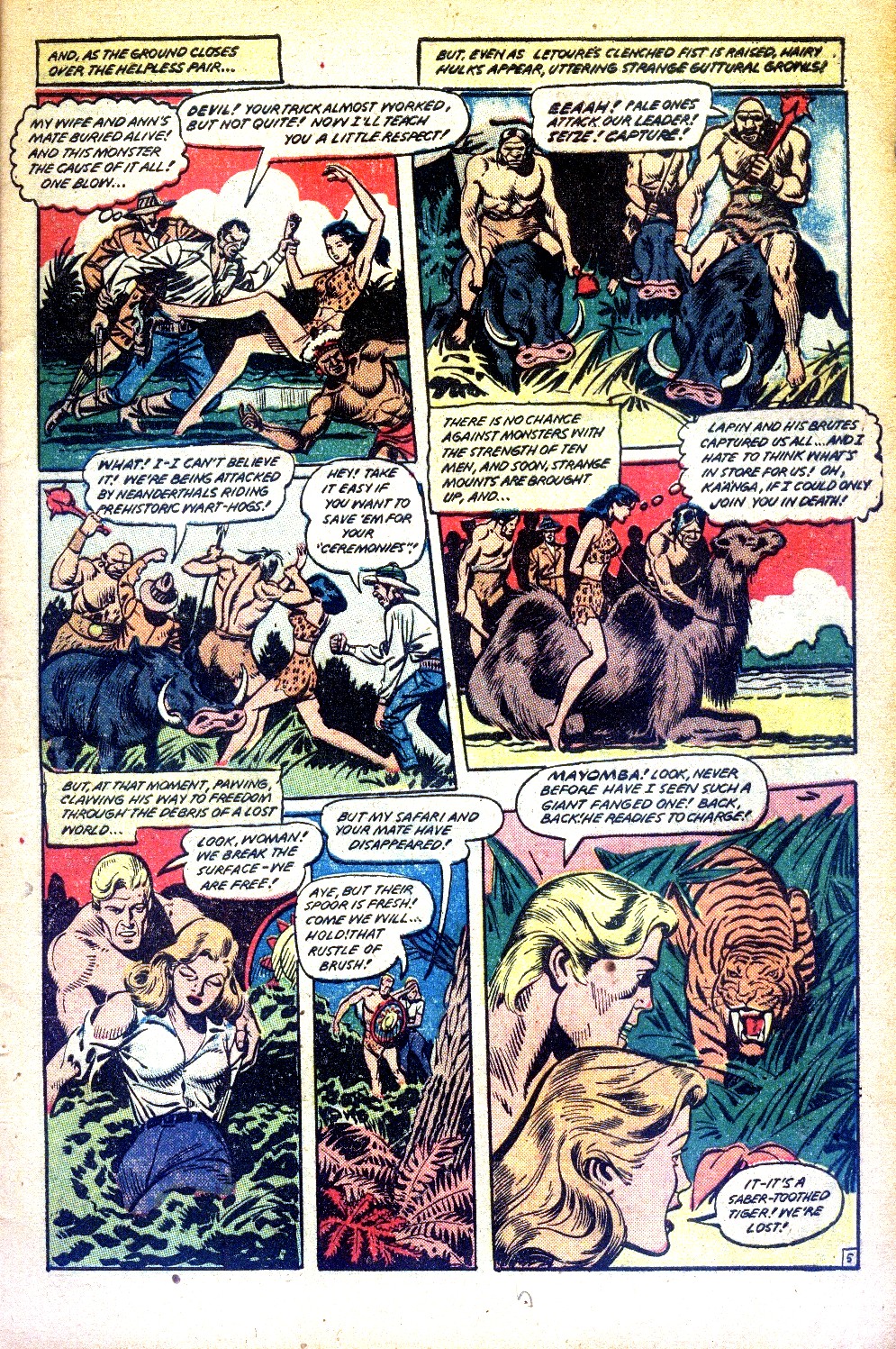 Read online Jungle Comics comic -  Issue #112 - 7