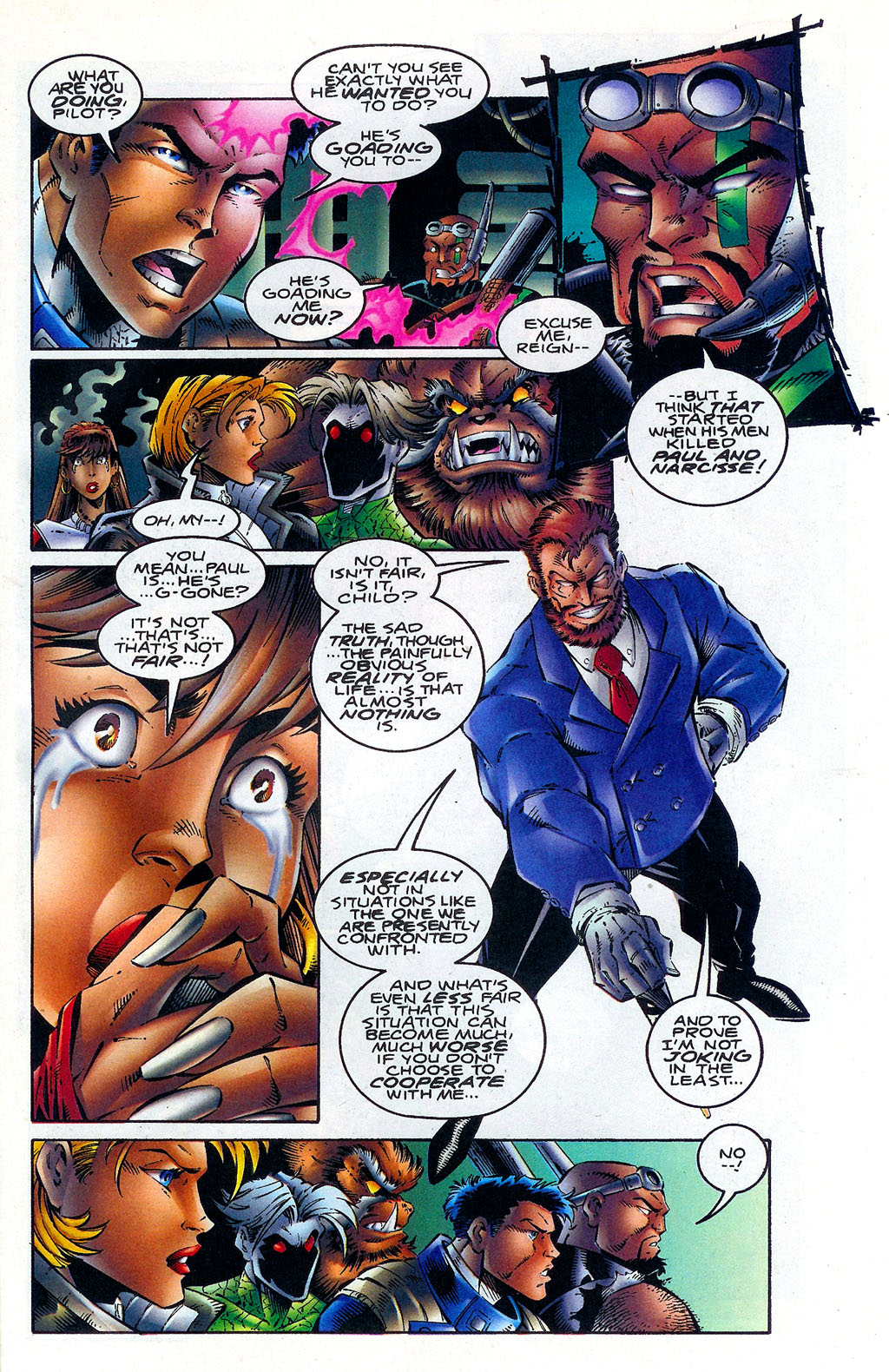 Read online New Force comic -  Issue #4 - 22