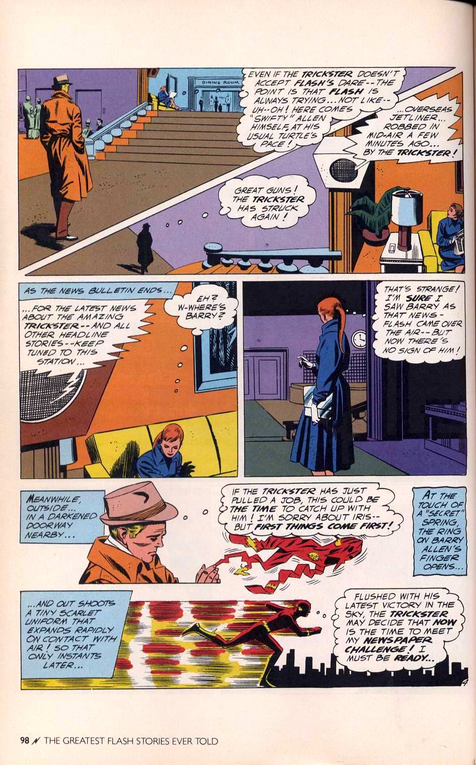Read online The Greatest Flash Stories Ever Told comic -  Issue # TPB - 99