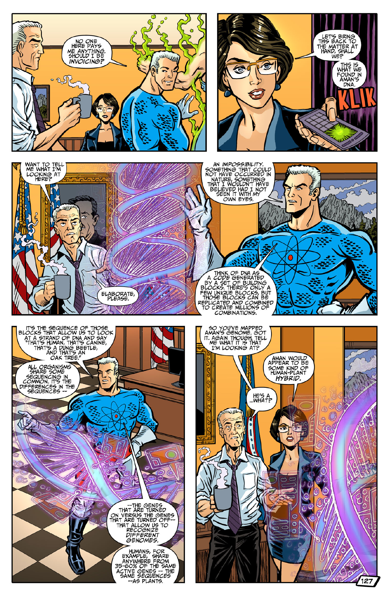 Read online John Aman Amazing Man comic -  Issue #6 - 13