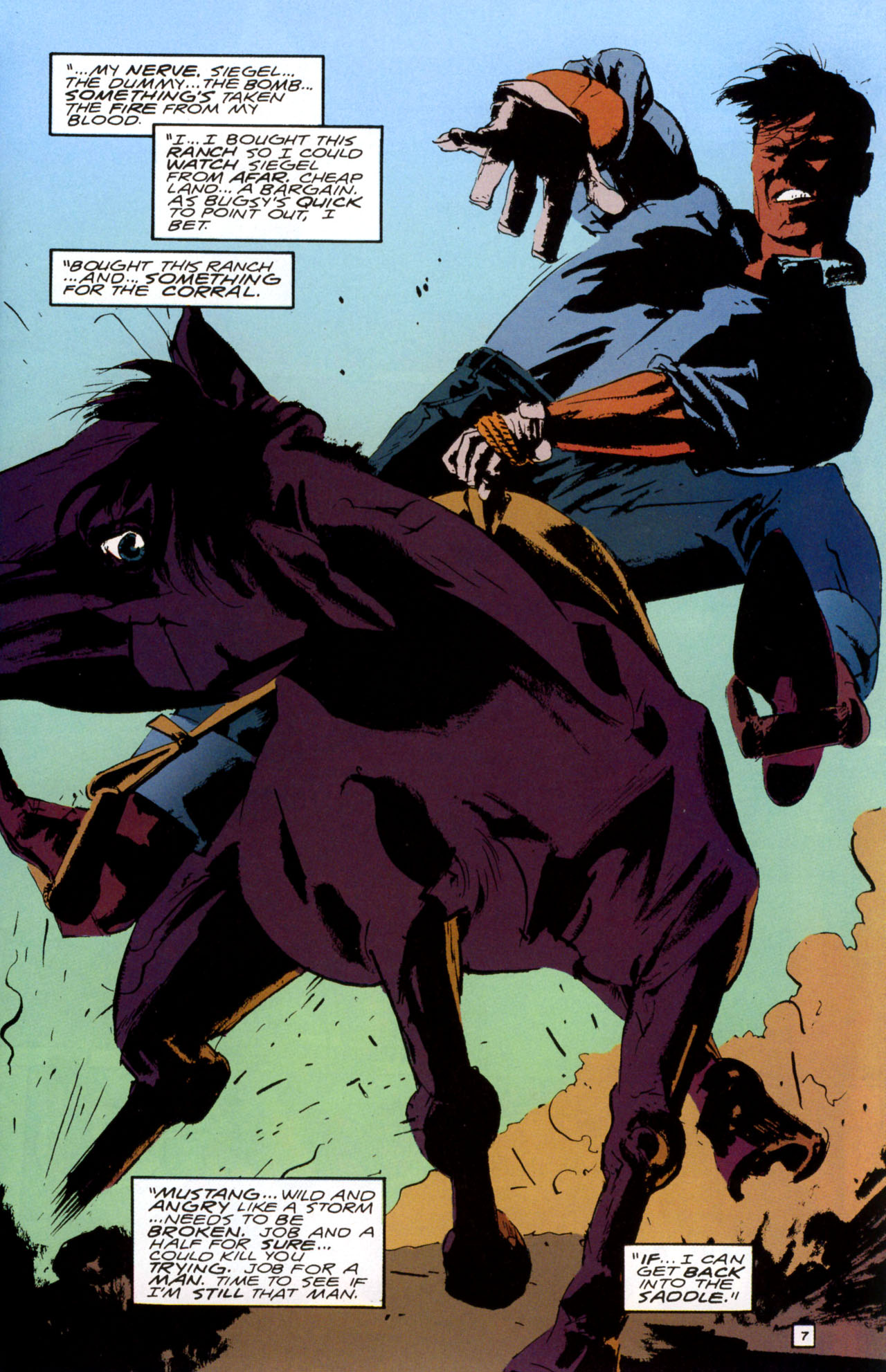 Read online Vigilante: City Lights, Prairie Justice comic -  Issue #3 - 8