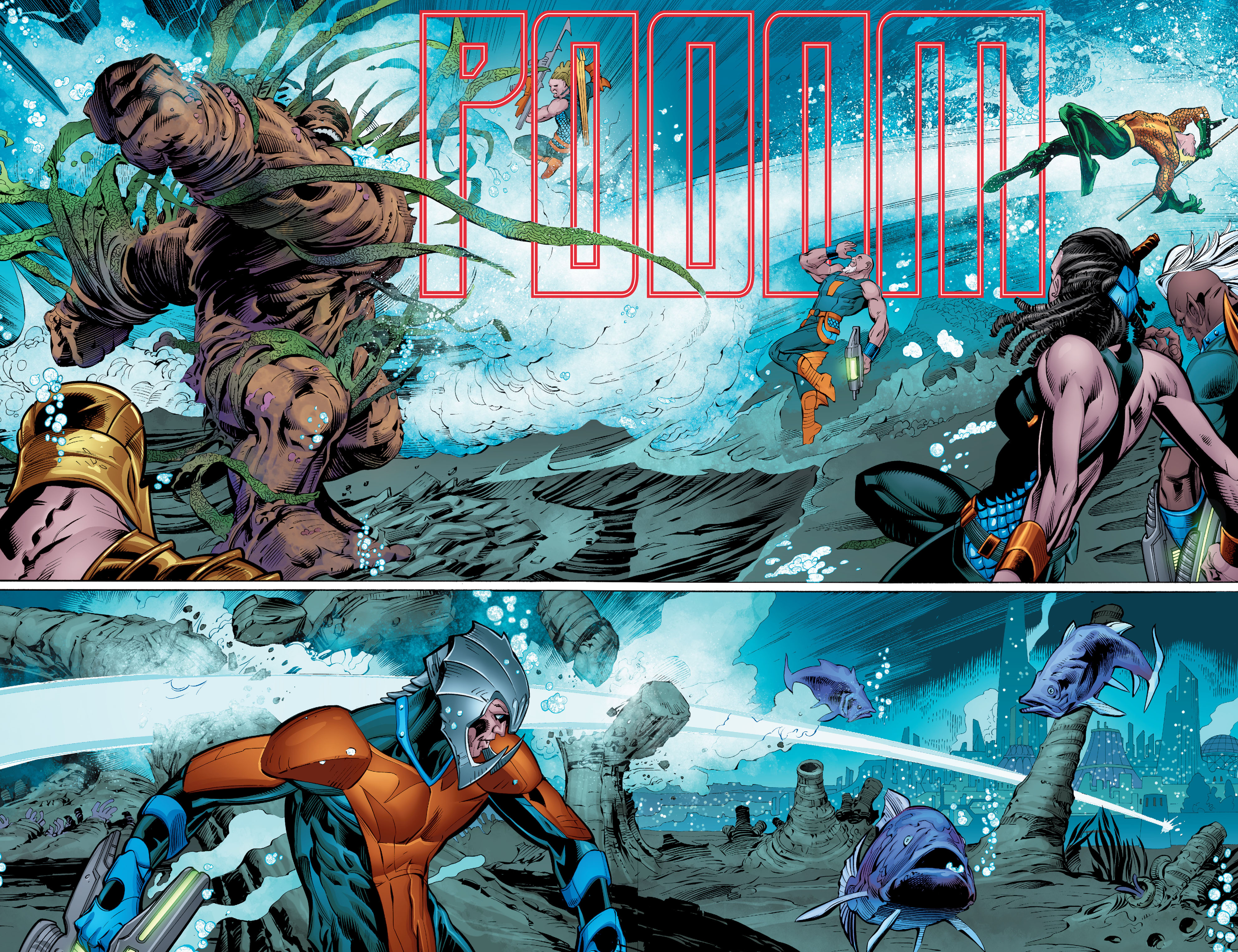 Read online Aquaman (2016) comic -  Issue #8 - 9