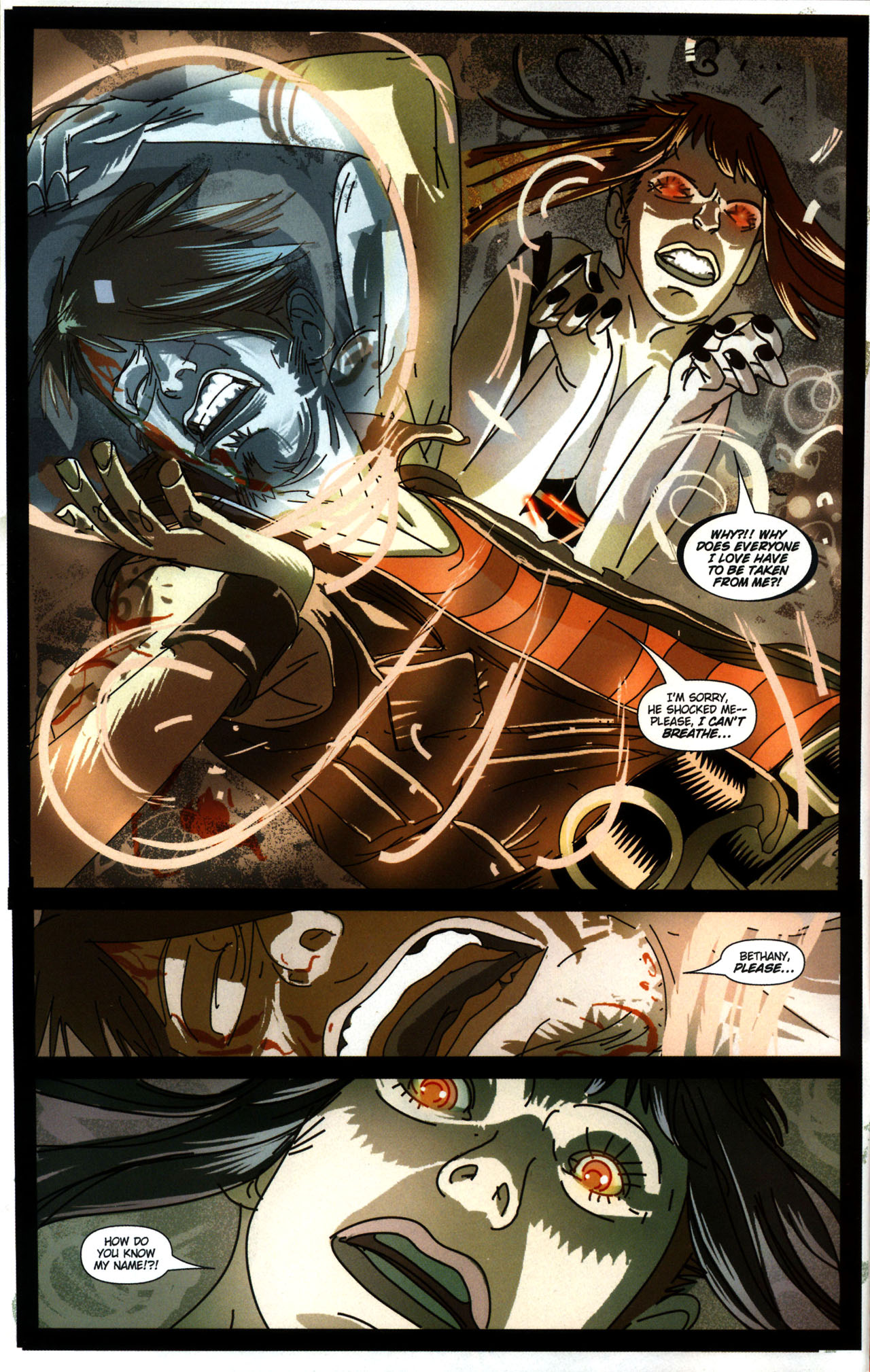 Read online Strange Girl comic -  Issue #4 - 4