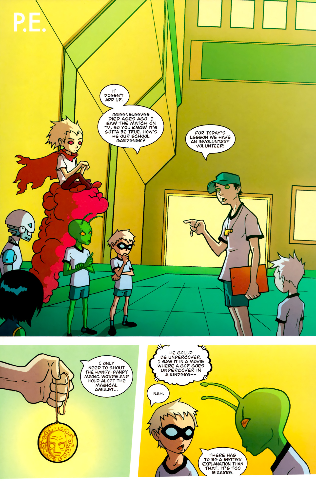 Read online Gladstone's School for World Conquerors (2011) comic -  Issue #2 - 3