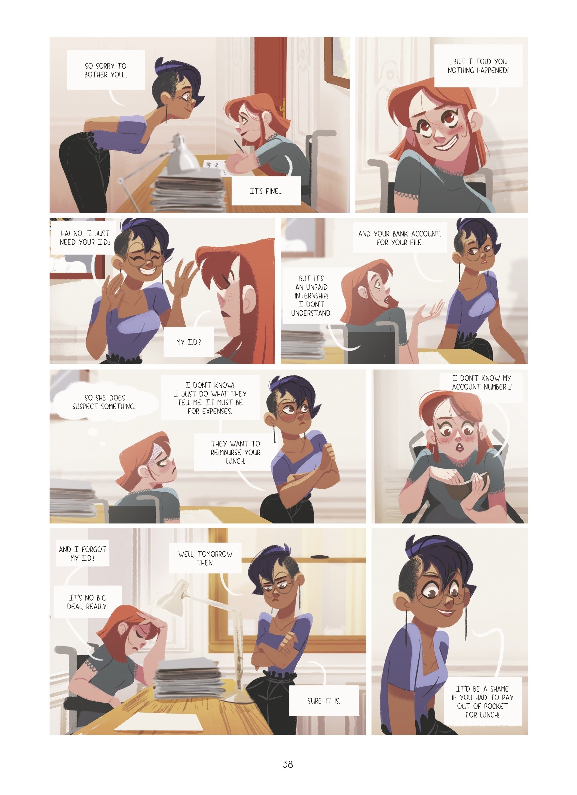 Read online Through Lya's Eyes comic -  Issue #1 - 38